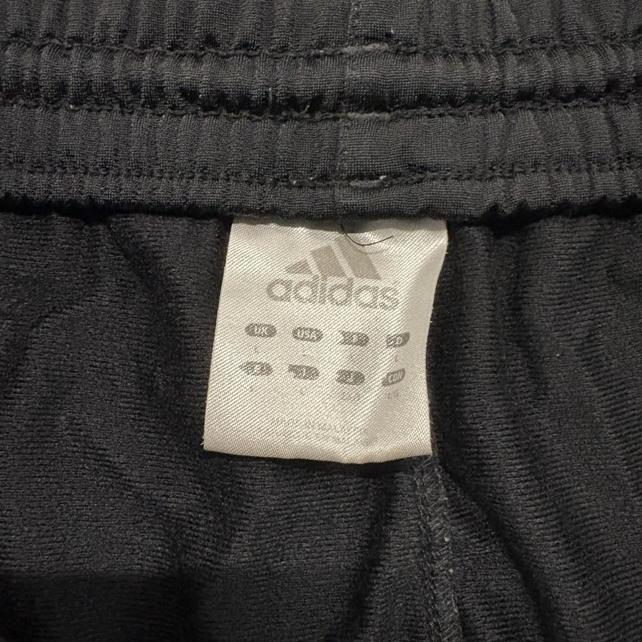 Adidas Crazy Vintage Y2K/2000s Super Baggy Adidas Striped Vintage Trackpants with leg zippers! Size US 36 / EU 52 - 7 Thumbnail