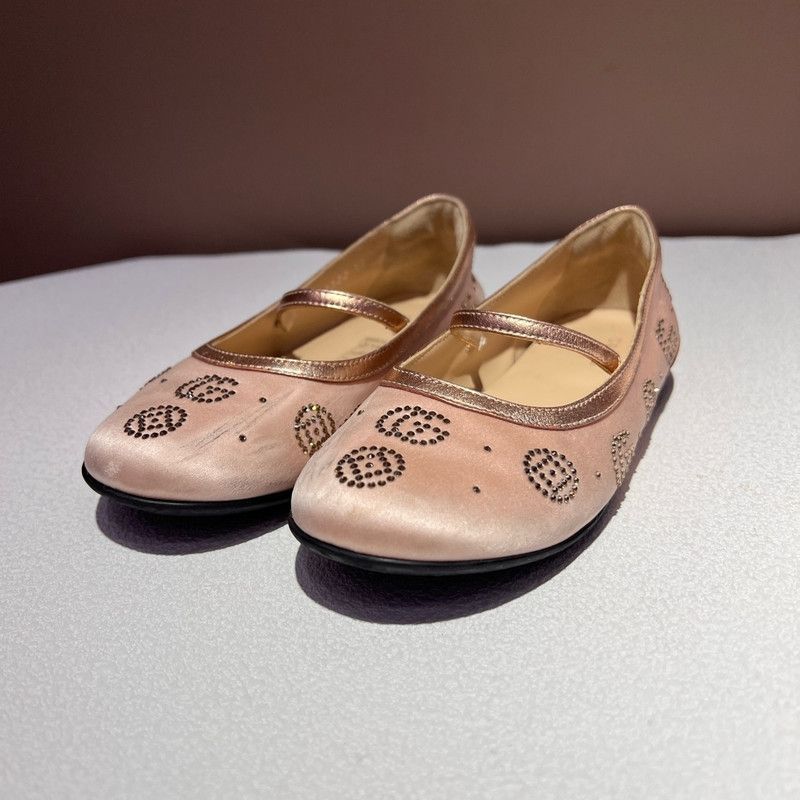 Gucci Gucci Pink Leather Mary Jane Casual Shoes 0079 Size US 5 / EU 37 - 1 Thumbnail