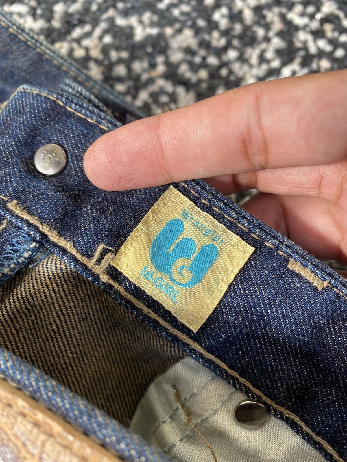 If Six Was Nine × Undercover FLARED🔥WRANGLER BELL BOTTOM W-GIRL FLARE DENIM JEANS Size US 30 / EU 46 - 13 Thumbnail