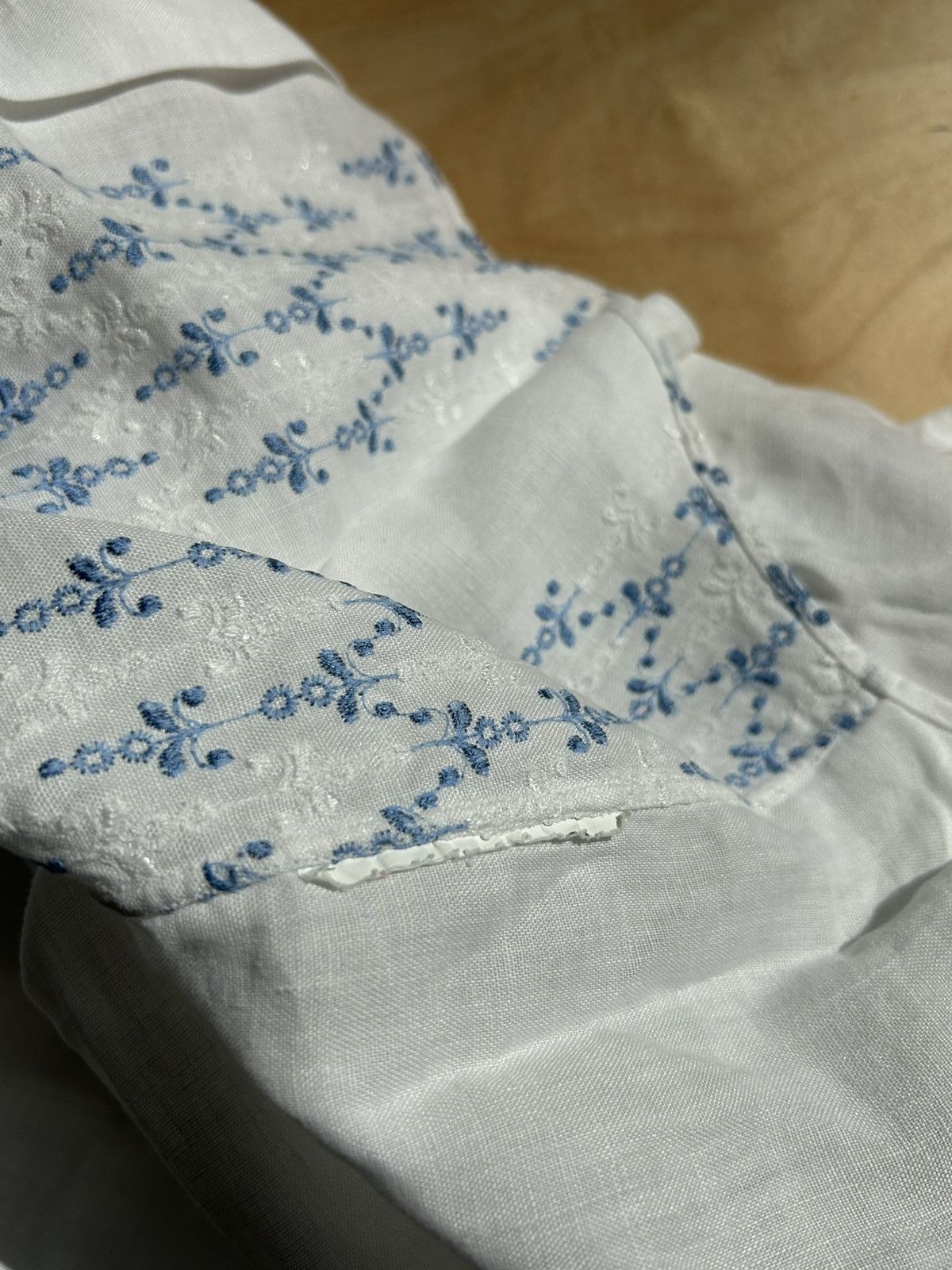 Comme des Garcons Short-sleeved shirt Comme des Garçons Shirt [Embroidered - Preloved - Unisex] Size US L / EU 52-54 / 3 - 7 Thumbnail