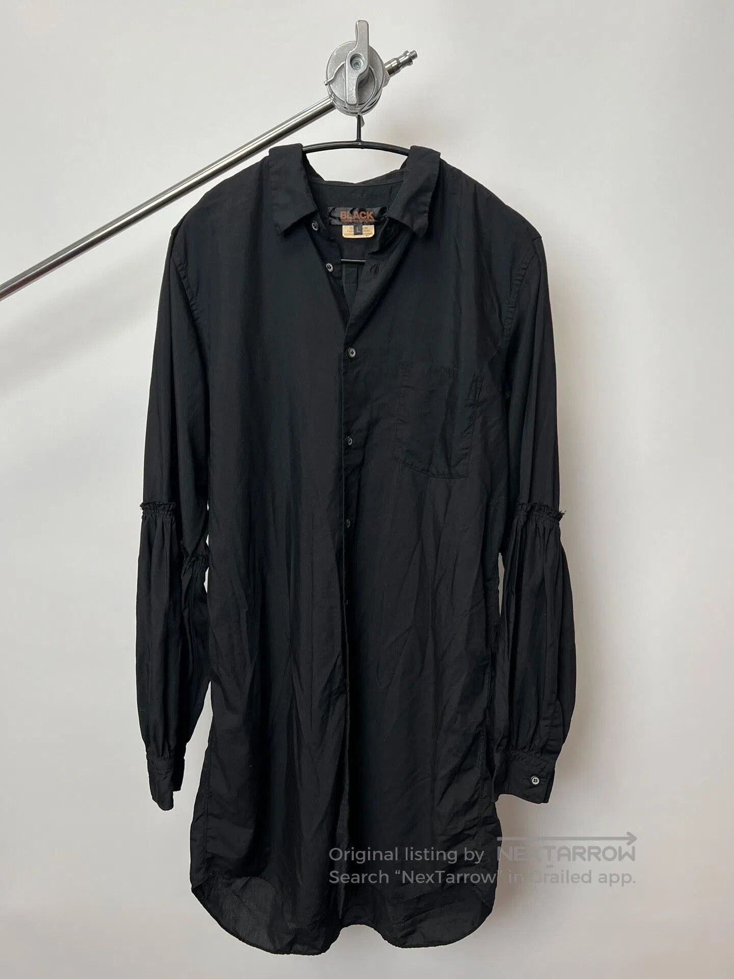 Comme des Garcons Black Comme des Garçons Black Lantern Sleeve Shirt. Size US L / EU 52-54 / 3 - 1 Thumbnail