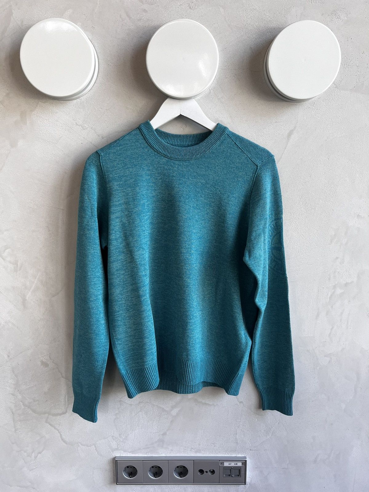 image of Stone Island Knit Sweater in Blue Marine, Men's (Size Medium)