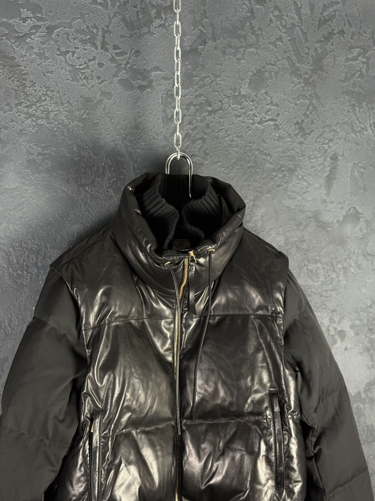Bally RRP $3,300 BALLY Women’s Lamb Leather Puffer Jacket Vest Size M / US 6-8 / IT 42-44 - 11 Thumbnail
