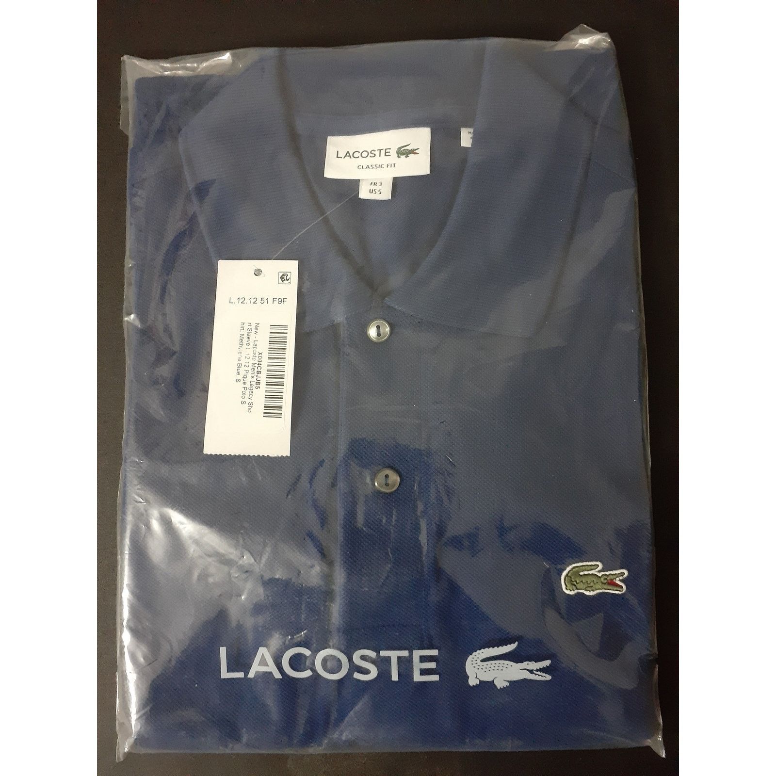 Lacoste Lacoste Men's Legacy Short L.12.12 Pique Polo Shirt Blue S Size US S / EU 44-46 / 1 - 2 Thumbnail