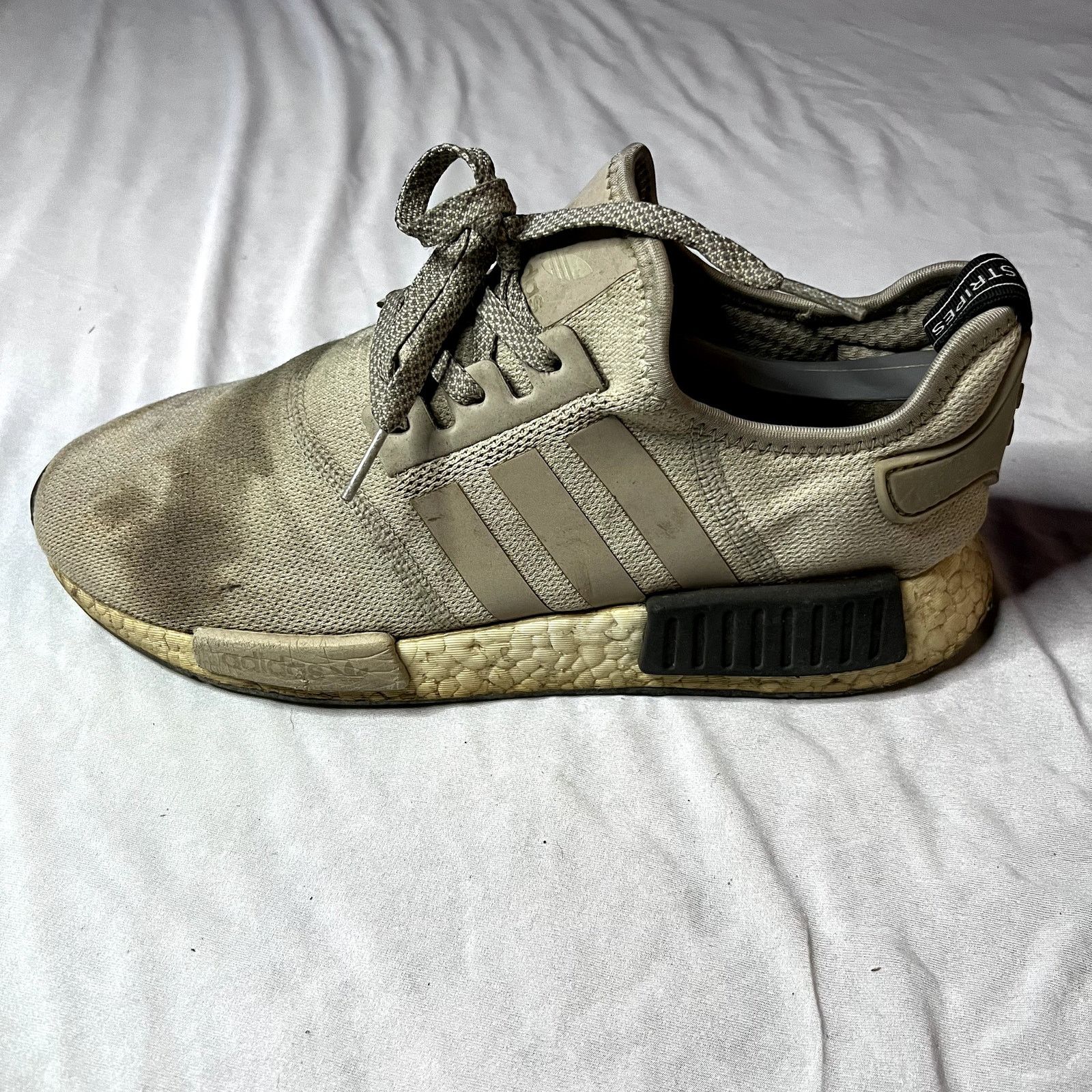 Adidas Adidas NMD_R1 'Tan Cream' Shoes - Size 9.5 Size US 9.5 / EU 42-43 - 3 Thumbnail