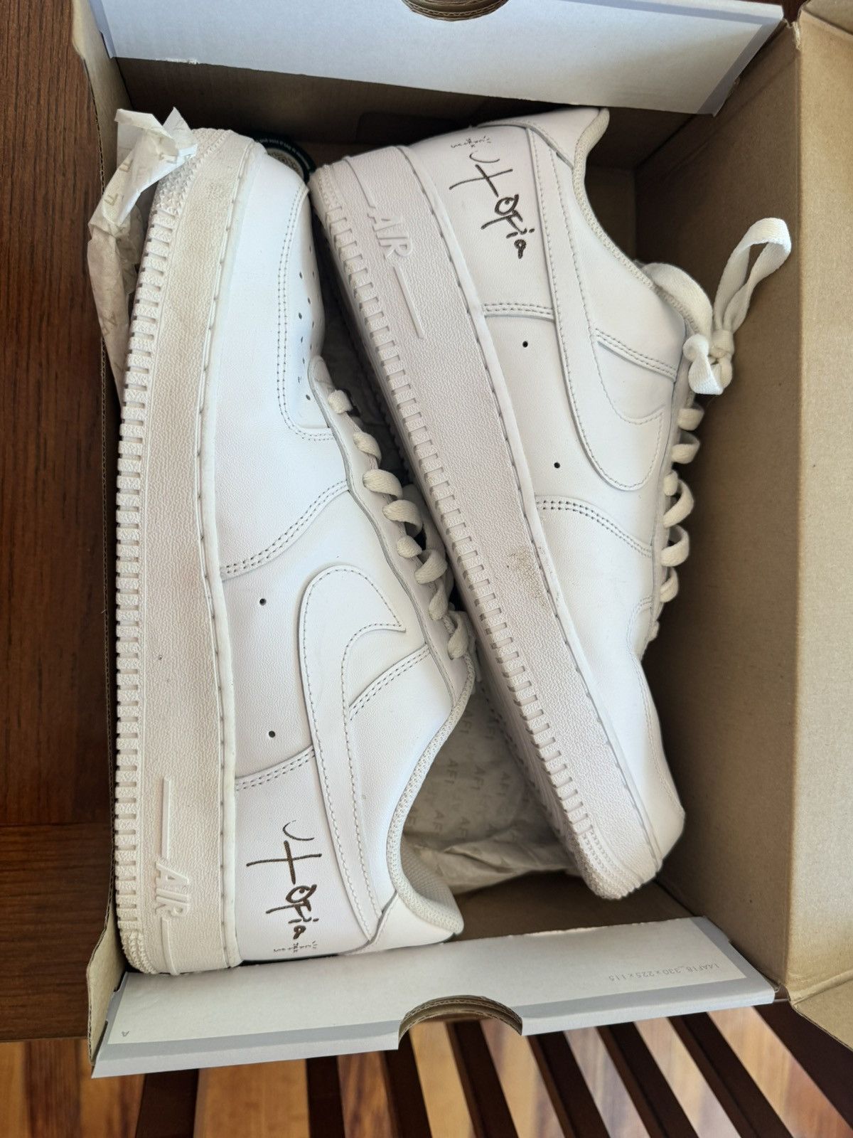 Nike × Travis Scott Nike Air Force 1 Low Cactus Jack Utopia Edition Size US 11 / EU 44 - 5 Thumbnail