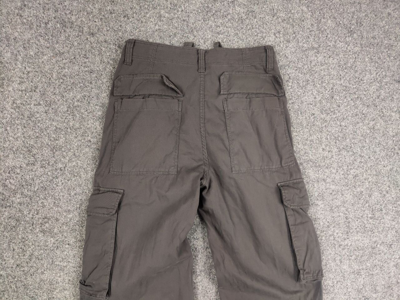 Japanese Brand Vintage Japan Style Y2K Straight Multicargo Gray Baggy Pants Size US 32 / EU 48 - 10 Thumbnail