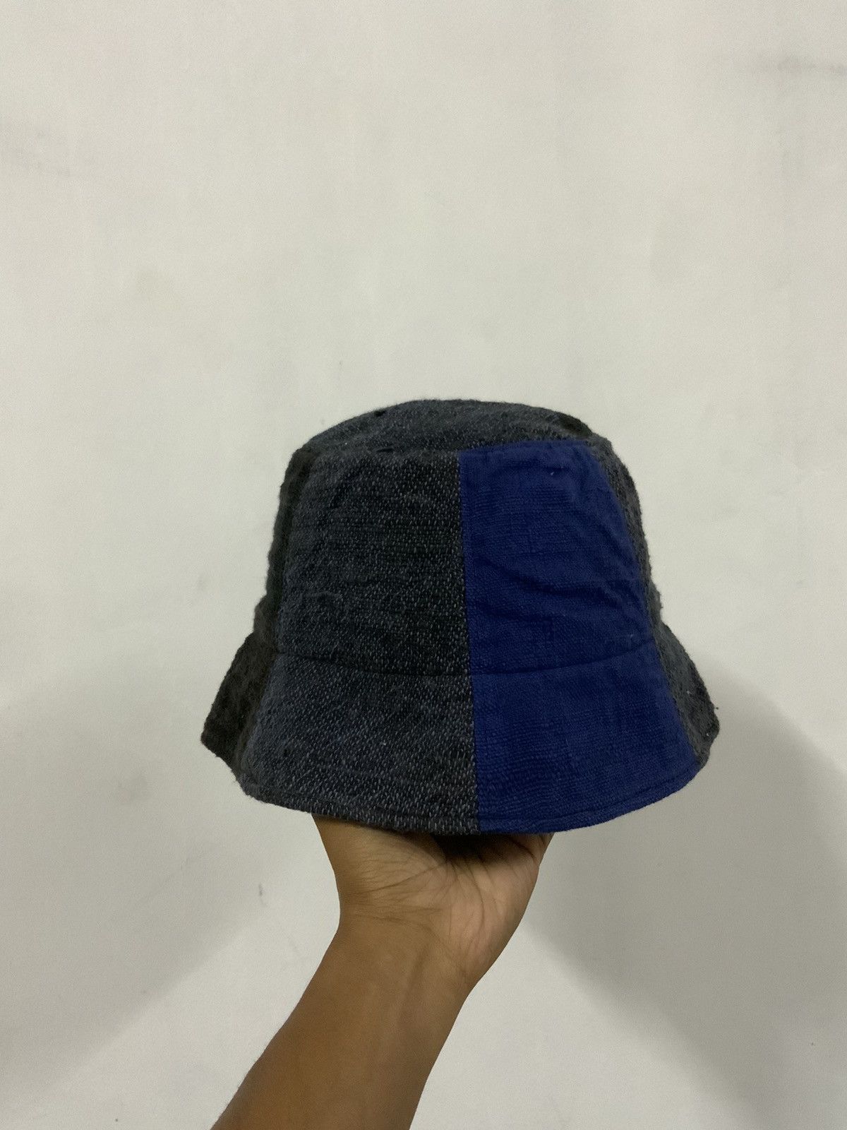 Japanese Brand Patchwork Outdoor Indigo Bucket Hat Size ONE SIZE - 1 Thumbnail