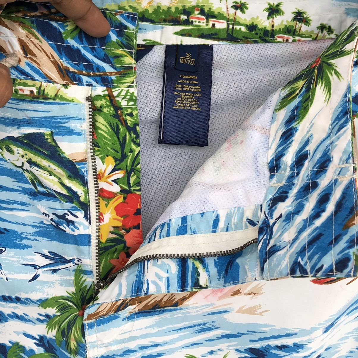 Polo Ralph Lauren Polo Ralph Lauren Hawaiian Short For Swimming Size US 36 / EU 52 - 8 Thumbnail