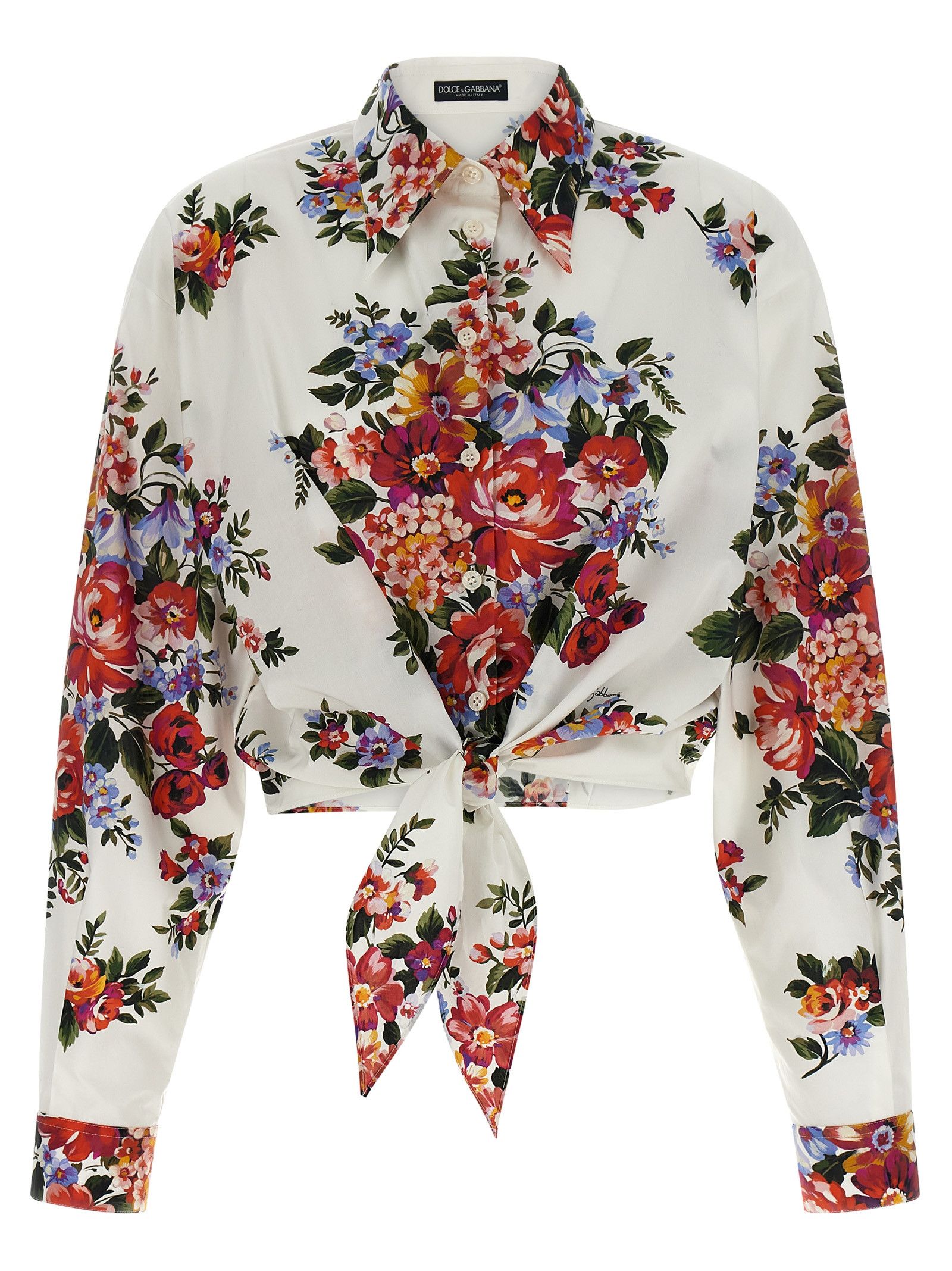 Dolce & Gabbana 'Mazzo di Fiori' shirt Size XL / US 12-14 / IT 48-50 - 1 Thumbnail