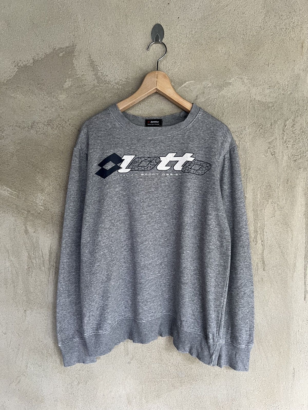 Lotto Sport Vintage Lotto Spell Out Sweatshirt Size US M / EU 48-50 / 2 - 2 Thumbnail