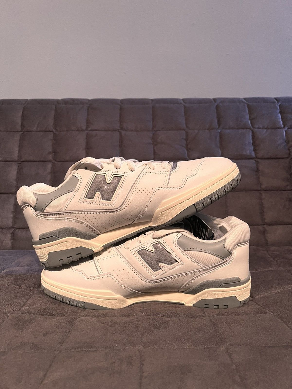 Aime Leon Dore × New Balance NEW BALANCE AIMÉ LEON DORE X 550 'SILVER' Size US 9.5 / EU 42-43 - 3 Thumbnail