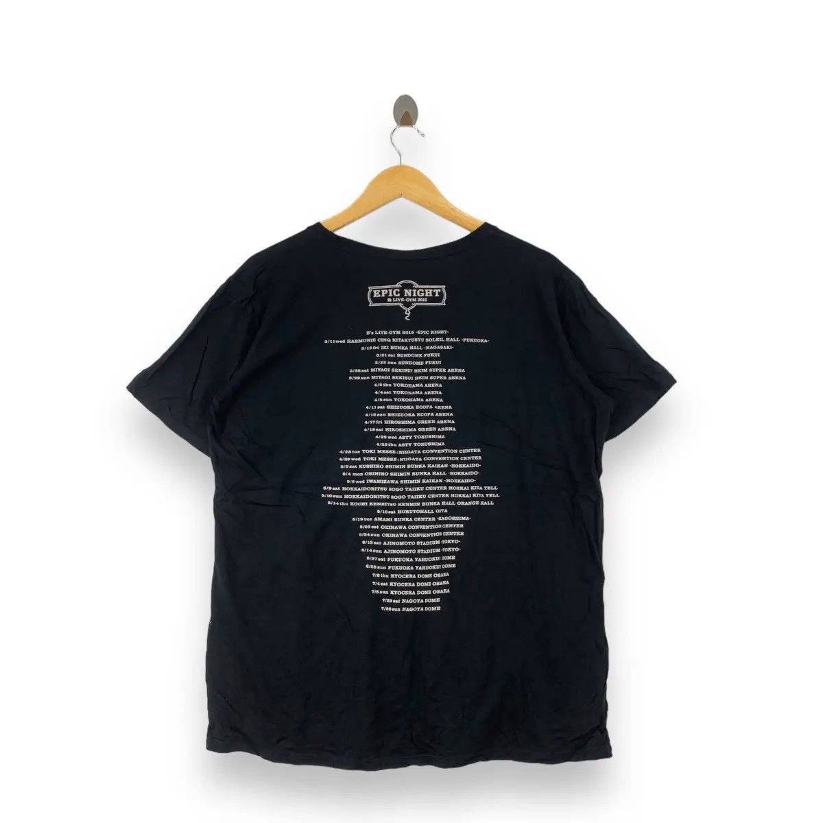 Band Tees BZ LIVE GYM Japan Band Epic Night Tour Tee Shirt Top Size US XL / EU 56 / 4 - 3 Thumbnail