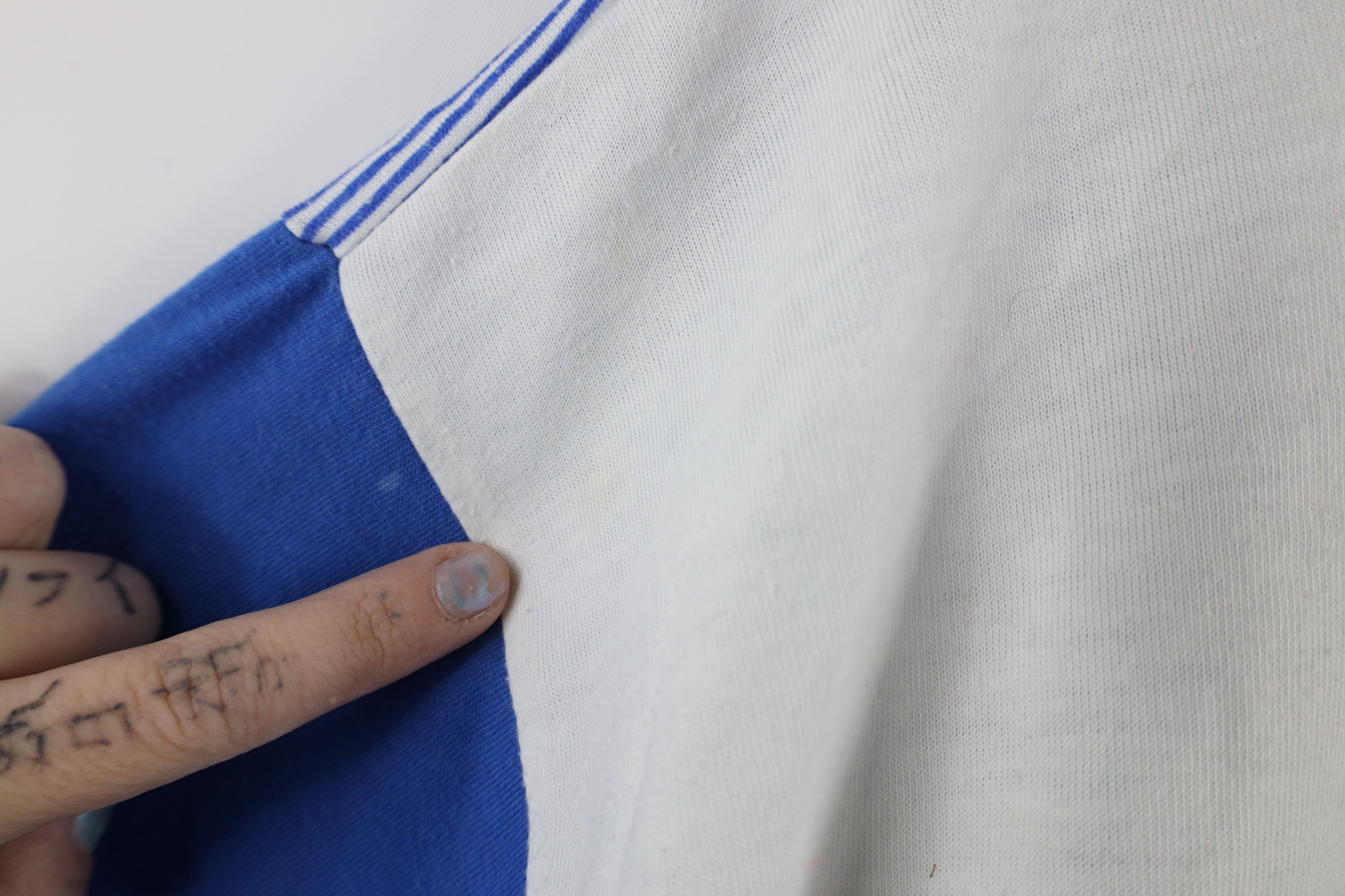 Vintage Vintage 90s Streetwear Striped Collared Pullover Polo Size US L / EU 52-54 / 3 - 6 Thumbnail