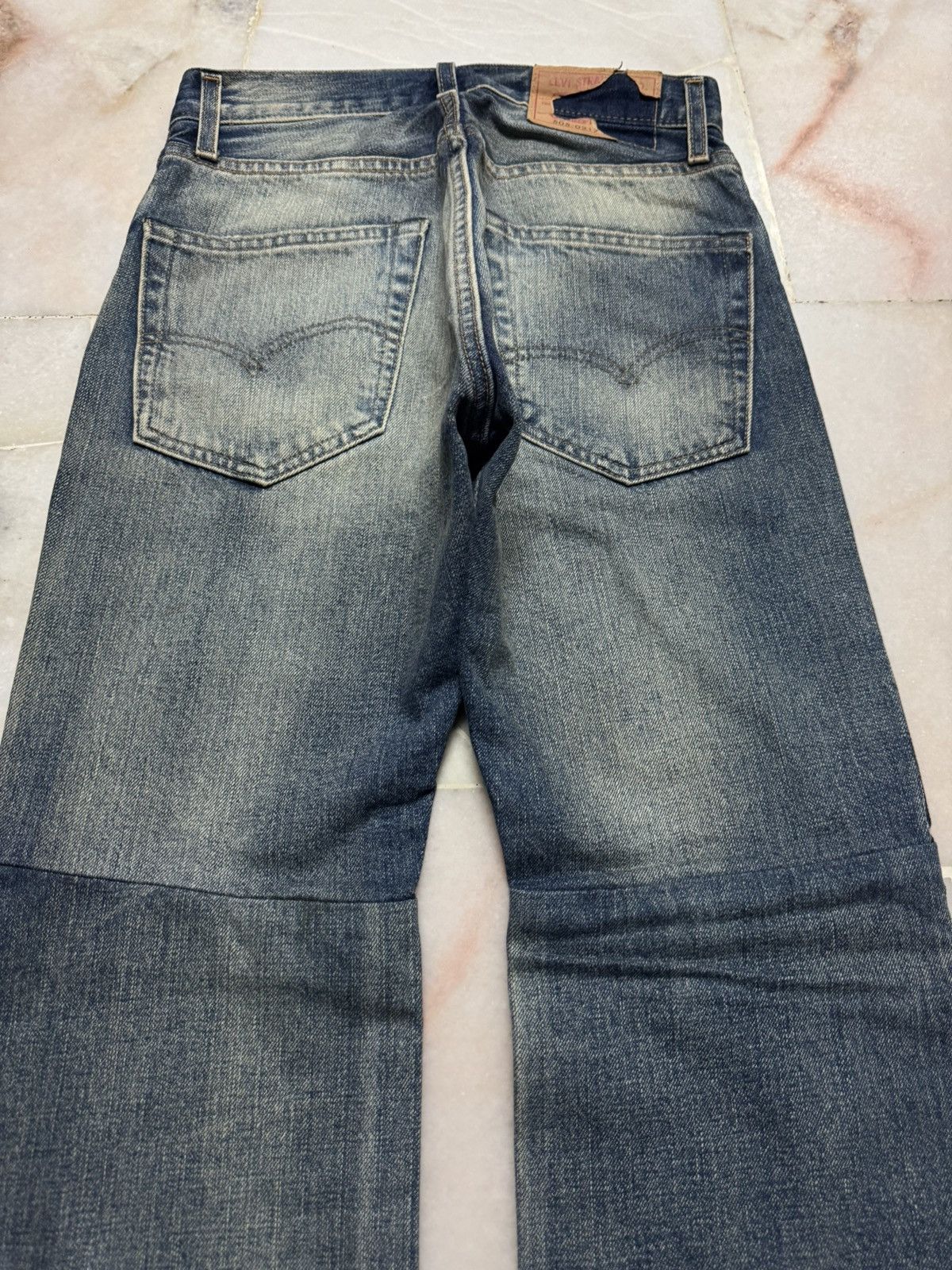 Levi's 💥RARE SELVEDGE💥LEVI'S ( LVC ) 505 BELL BOTTOM BIG E MUDWASH Size US 26 / EU 42 - 18 Thumbnail