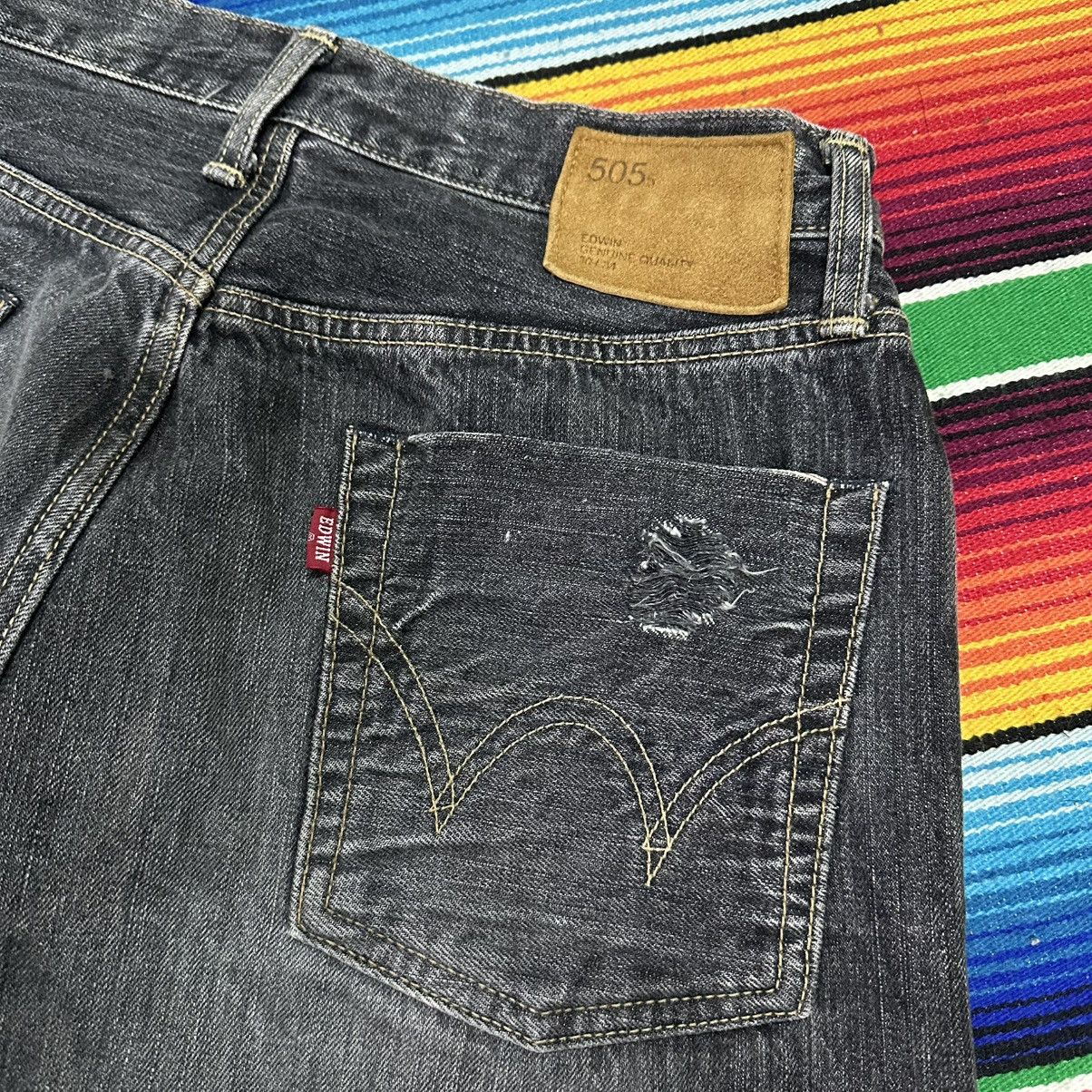 Edwin Vintage Edwin 505 Selvedge 4qtr . Size US 31 - 5 Thumbnail