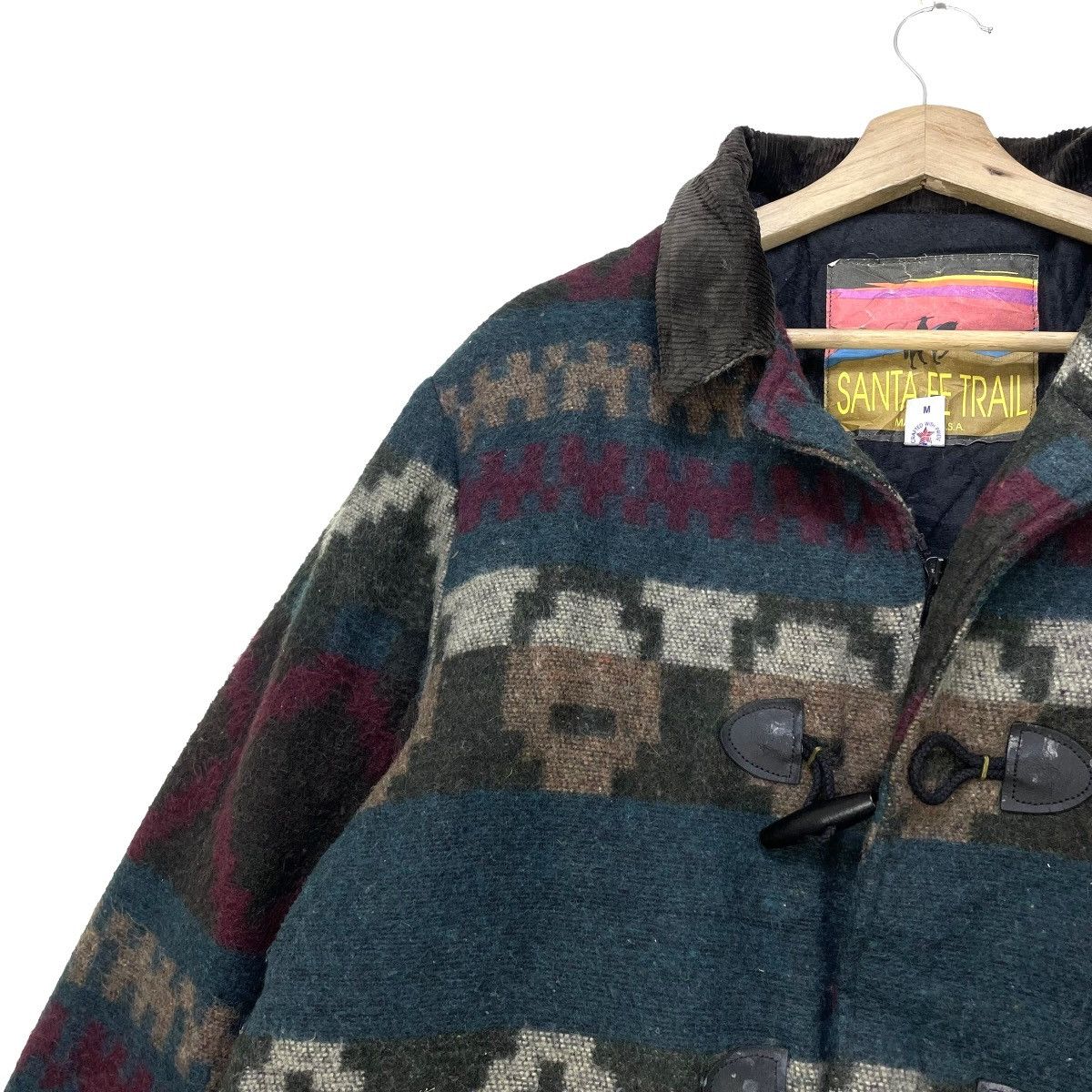 Native × Pendleton 💥Vintage Warm Jacket Santa Fe Trail Native Made In Usa Size US M / EU 48-50 / 2 - 4 Thumbnail
