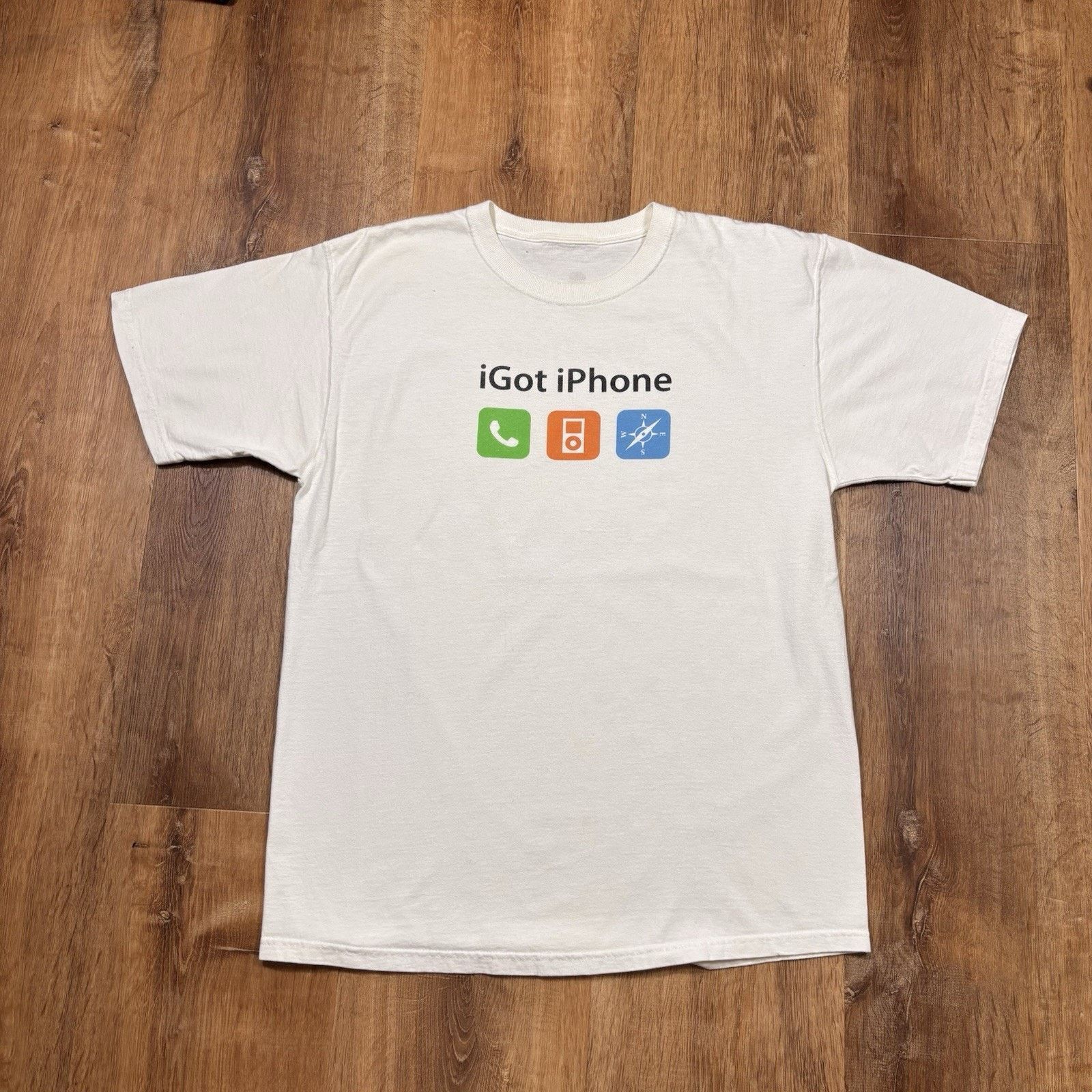 Apple Vintage Apple IPhone Shirt L Original Release Day Promo Tech Size US L / EU 52-54 / 3 - 4 Thumbnail