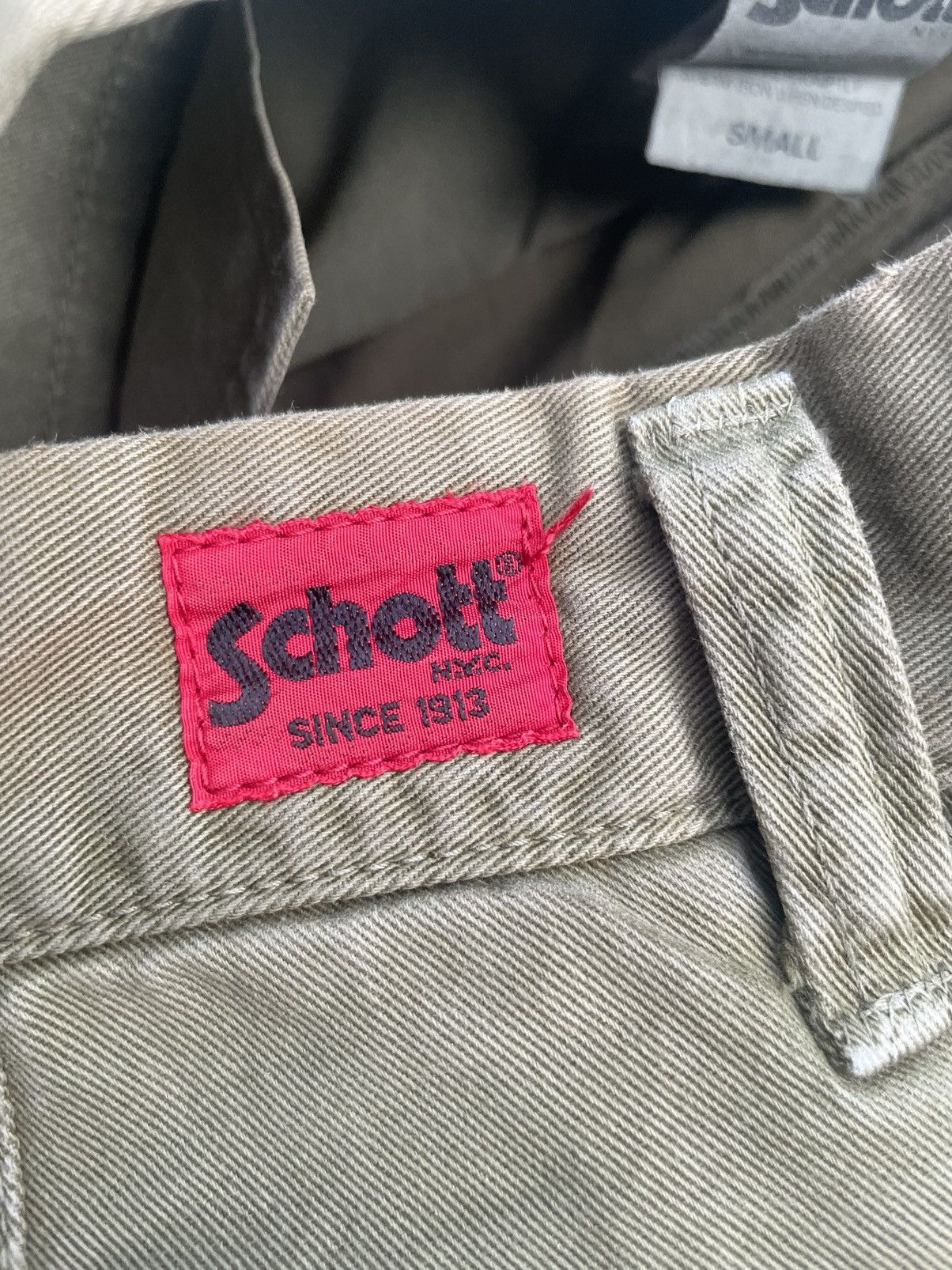 Schott Schott Faded Wash Cargo Short Size US 30 / EU 46 - 11 Thumbnail