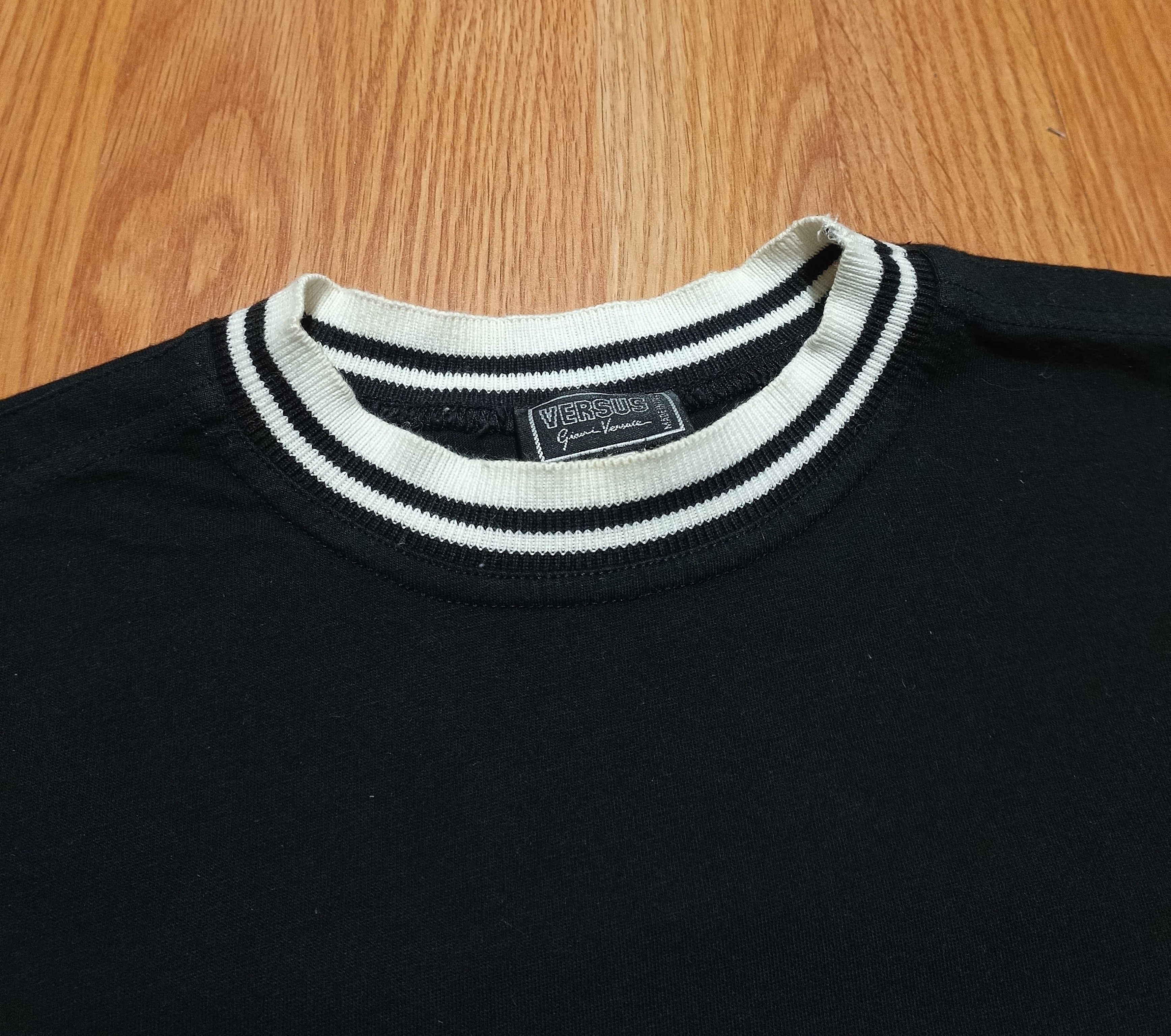 Versus Versace Black Mens Cotton T-shirt Size 34/48