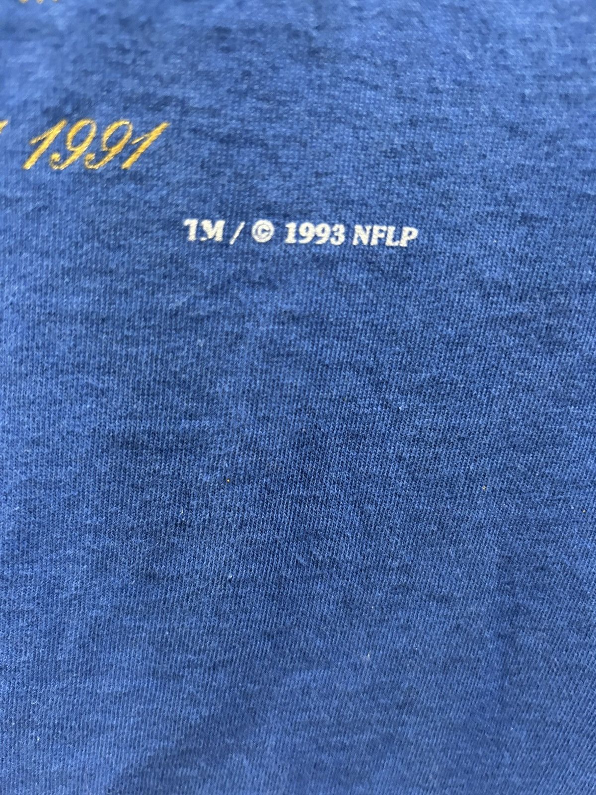 Nutmeg 90s Nutmeg Mills ‘New York Giants’ T-Shirt Made in USA Size US XL / EU 56 / 4 - 6 Thumbnail