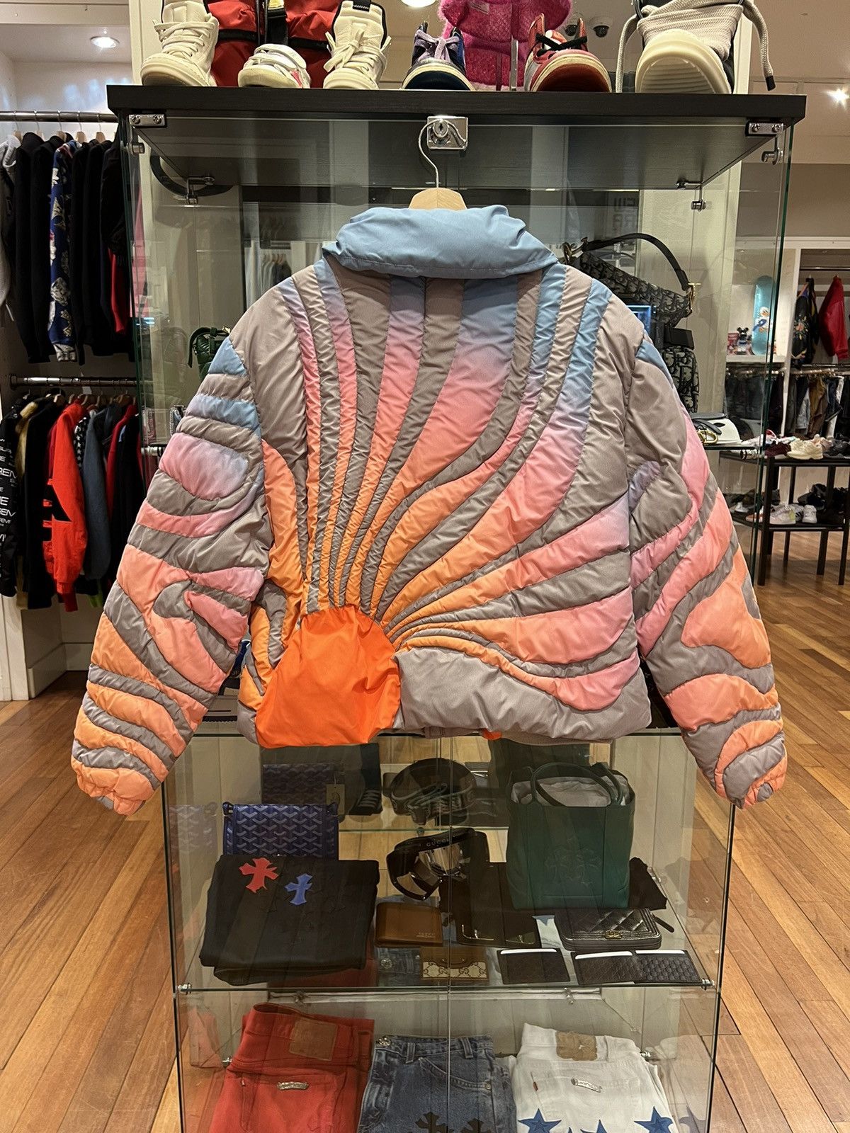 ERL ERL Sunrise Bomber Puffer Jacket Size US M / EU 48-50 / 2 - 6 Thumbnail