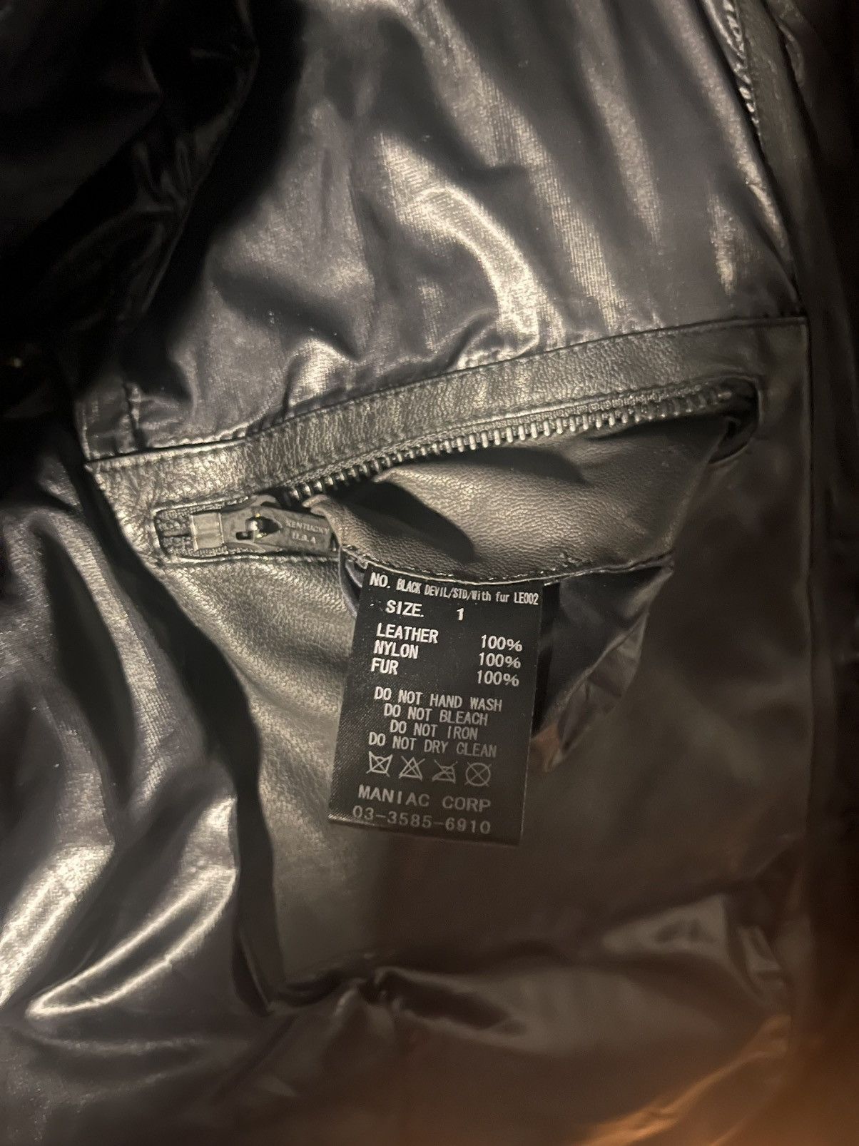 Le Grande Bleu (L.G.B.) LGB Vultures/Black Devil puffer jacket Size US XS / EU 42 / 0 - 3 Thumbnail