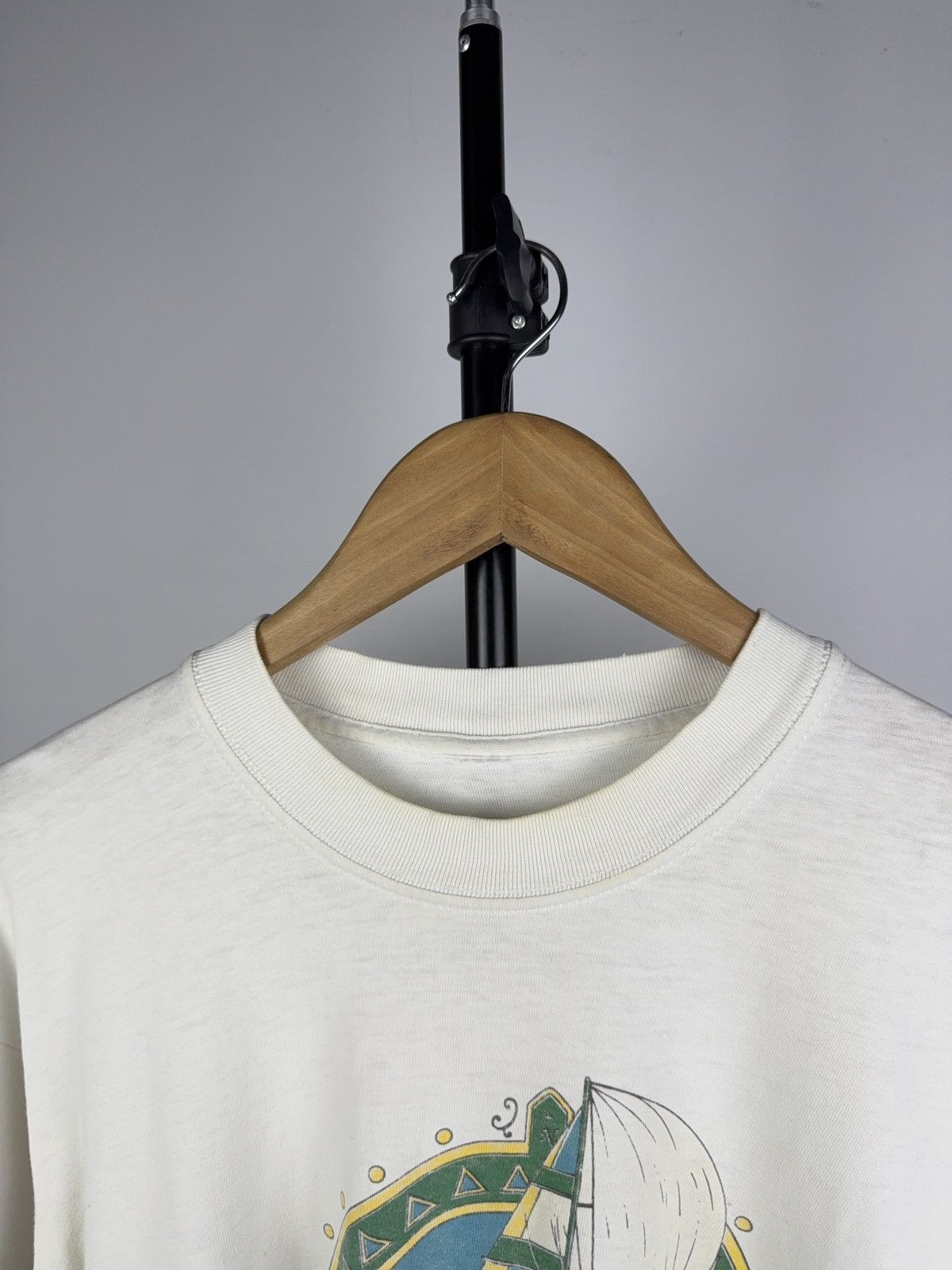 Other Vintage 90s Dominican Republic Getaway Tee Sailboat Print Size US M / EU 48-50 / 2 - 11 Thumbnail