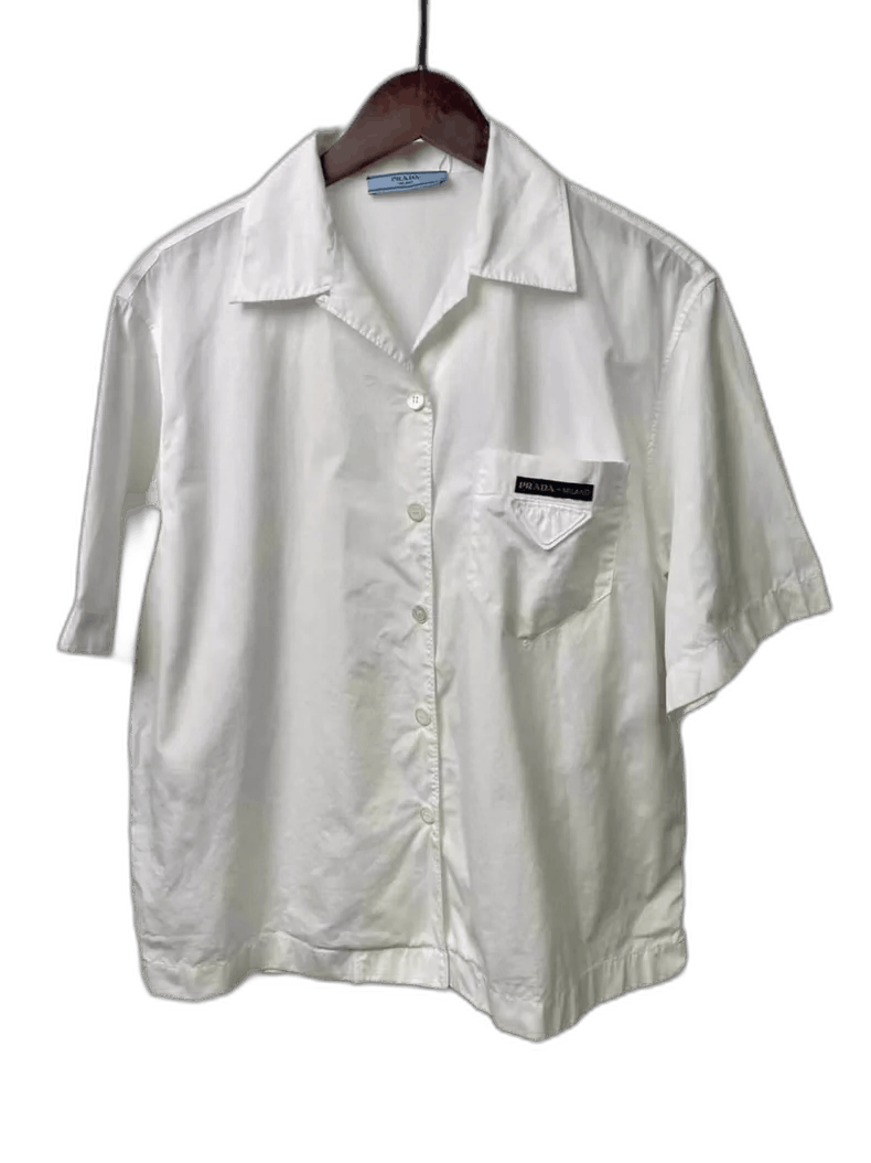 Prada Prada Classic Nylon Shirt in Good Condition-yf Size US M / EU 48-50 / 2 - 1 Thumbnail