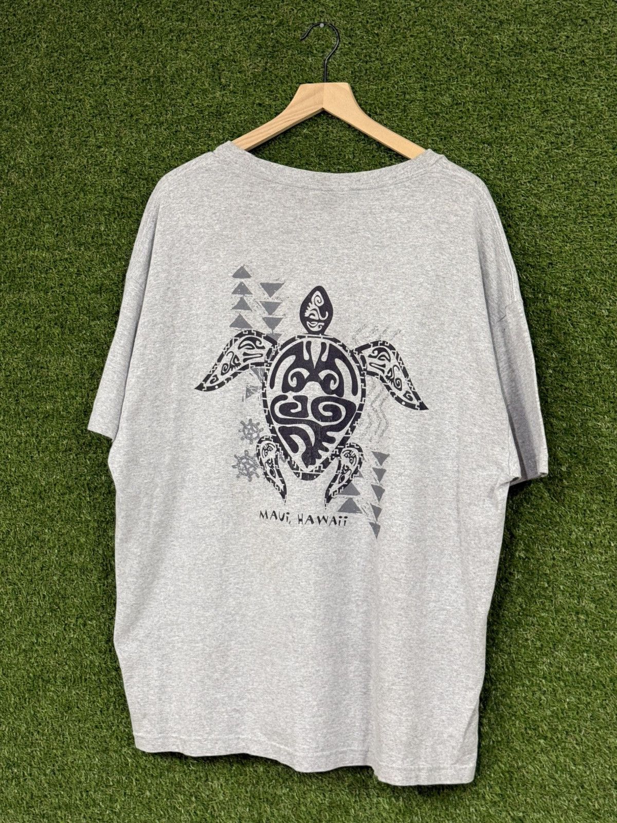Vintage Vintage Alstyle Hawaii Grey Turtle Sea Ocean Logo Tee XXL Size US XXL / EU 58 / 5 - 2 Thumbnail