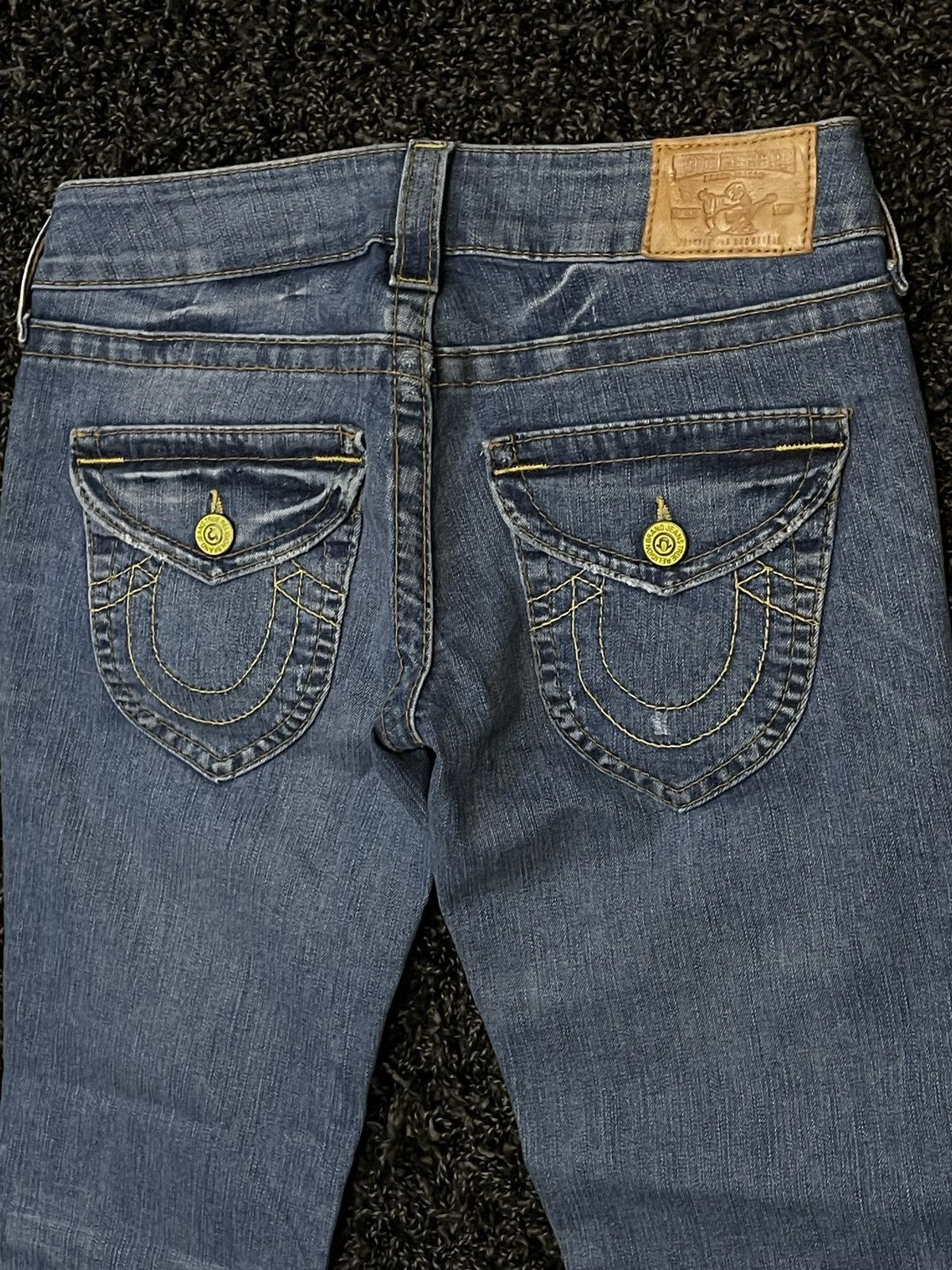 True Religion True Religion Skinny Wide Vintage Pant Jeans Y2K Streetwear Size 30" / US 8 / IT 44 - 3 Thumbnail