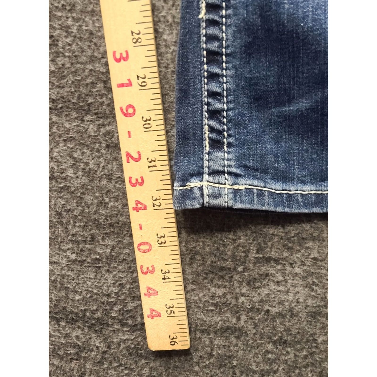 Ariat Ariat Real Denim Jeans Womens 30x32 Natalia Arrow Bootcut Mid Rise Riding Jeans Regular Blue Western Cowboy Ratchet? Size 30" / US 8 / IT 44 - 5 Thumbnail