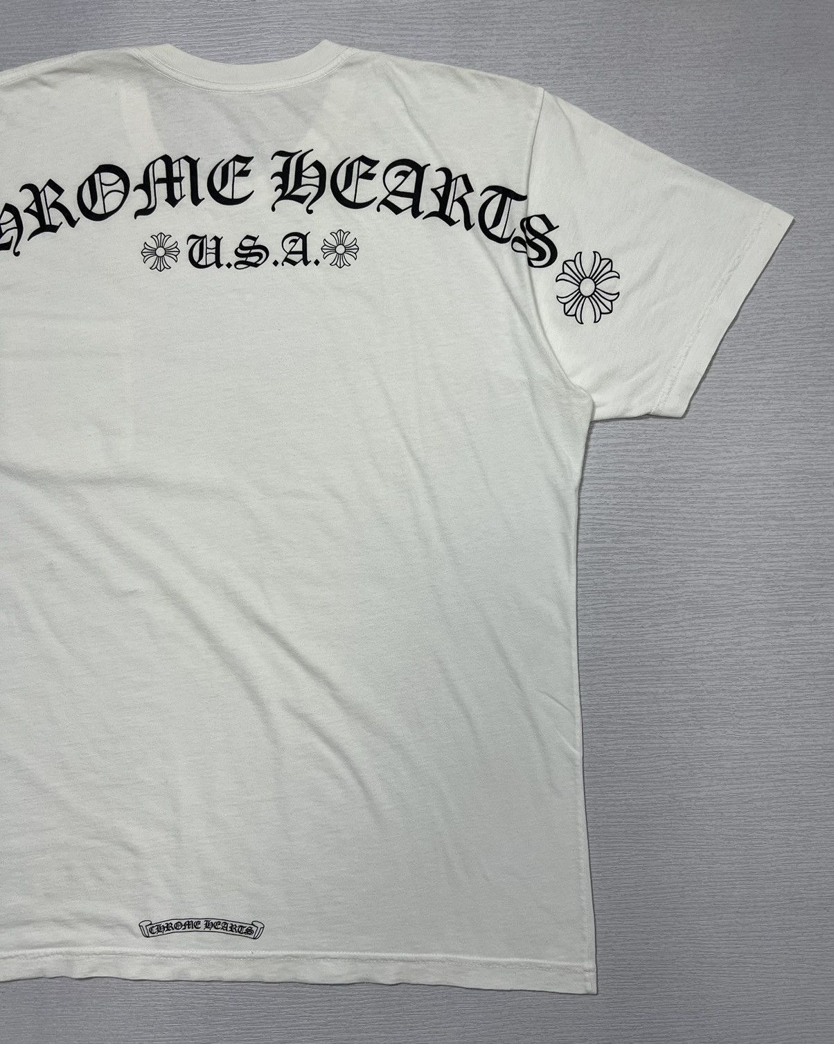 Chrome Hearts Chrome Hearts - U.S.A Exclusive Arc Logo Pocket T-Shirt Size US XL / EU 56 / 4 - 8 Thumbnail