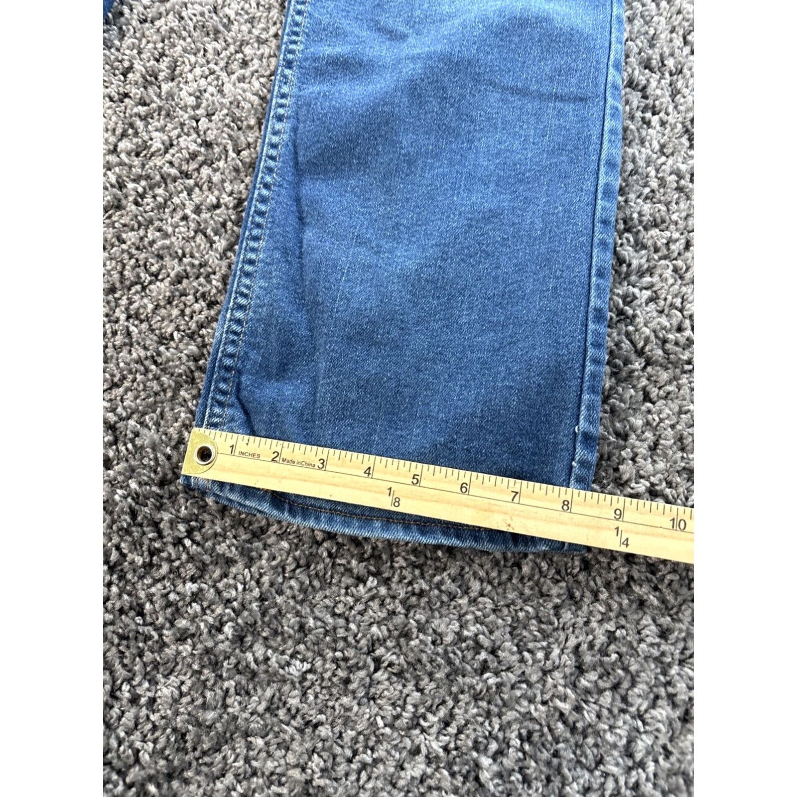 Levi's VINTAGE Levi's For Men Jeans 36x28 1980s Blue Denim Red Batwing Black Tab #40541-4615 USA Mens Size US 32 / EU 48 - 3 Thumbnail
