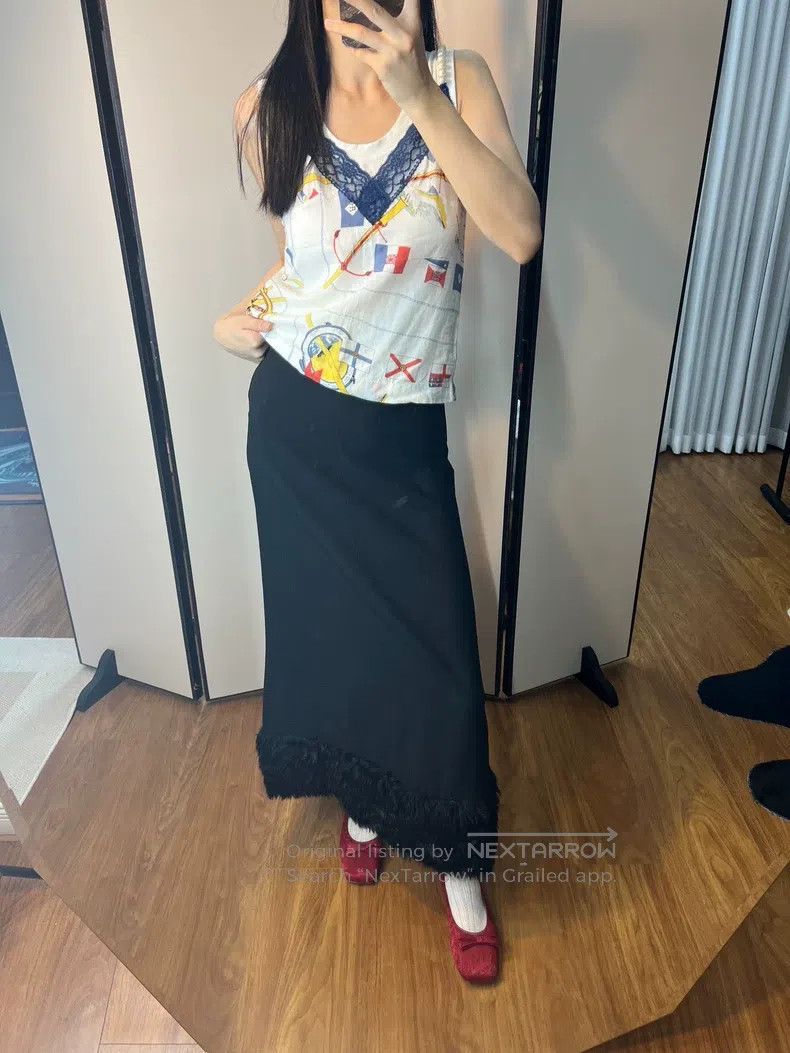 Comme des Garcons Comme des Garcons size M Ruffled Long Skirt Size 23" - 7 Thumbnail