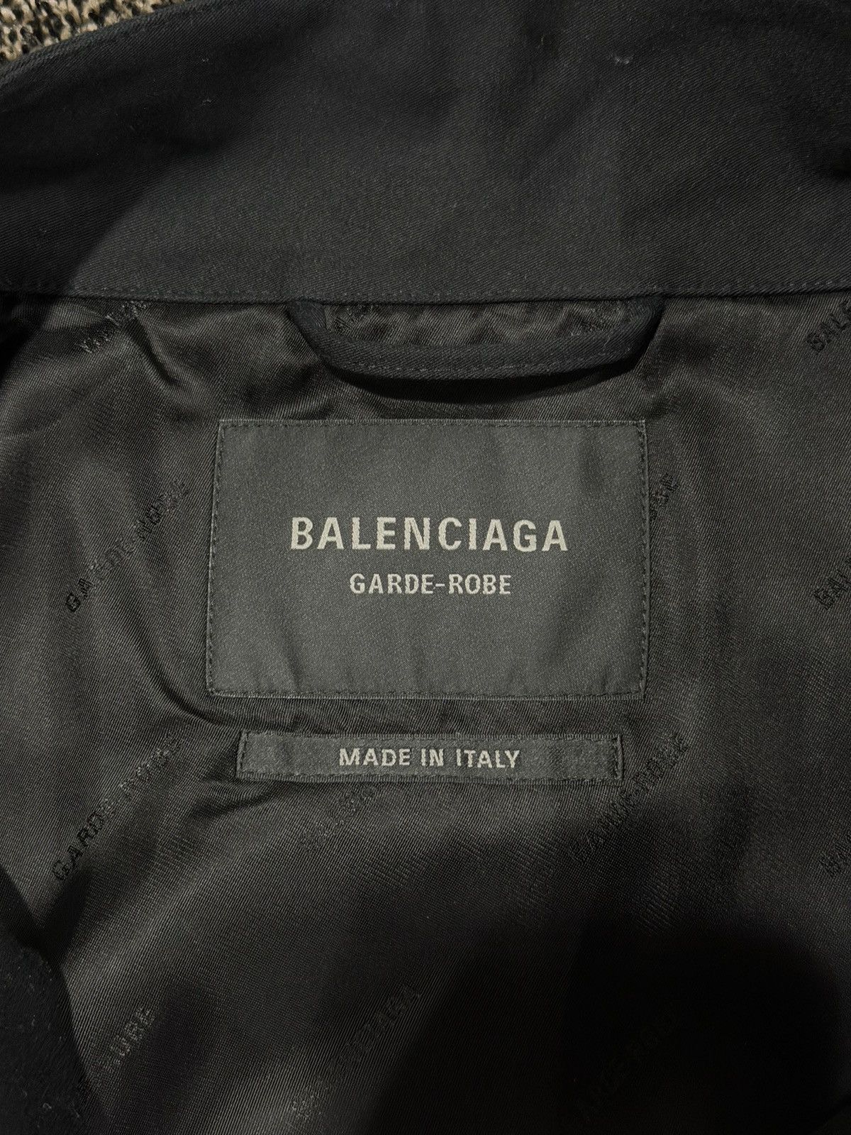 Balenciaga Balenciaga Demna Oversize Cotton-Shell Black Basebal Jacket Size US M / EU 48-50 / 2 - 10 Thumbnail