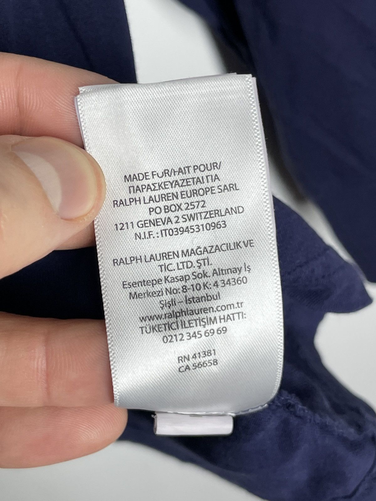 Polo Ralph Lauren Polo Ralph lauren navy longsleve Size US M / EU 48-50 / 2 - 7 Thumbnail