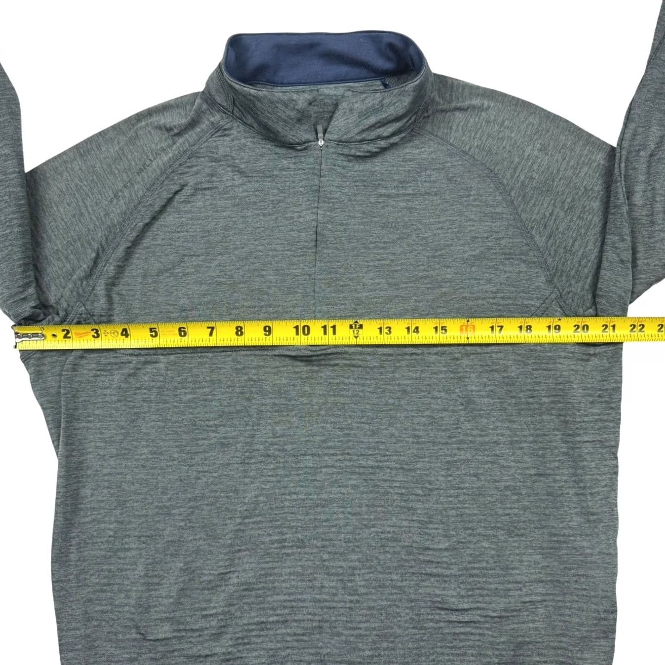 Peter Millar Peter Millar Sweater Mens 1/4 Zip Pullover Gray M Knit Mock Neck Logo - Regular Fit Size US M / EU 48-50 / 2 - 6 Thumbnail