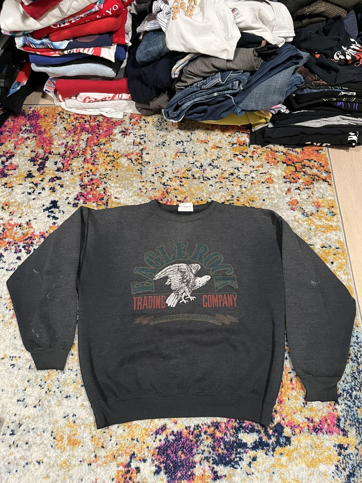 Vintage Vintage Eagle Sweater Large Size US L / EU 52-54 / 3 - 1 Thumbnail