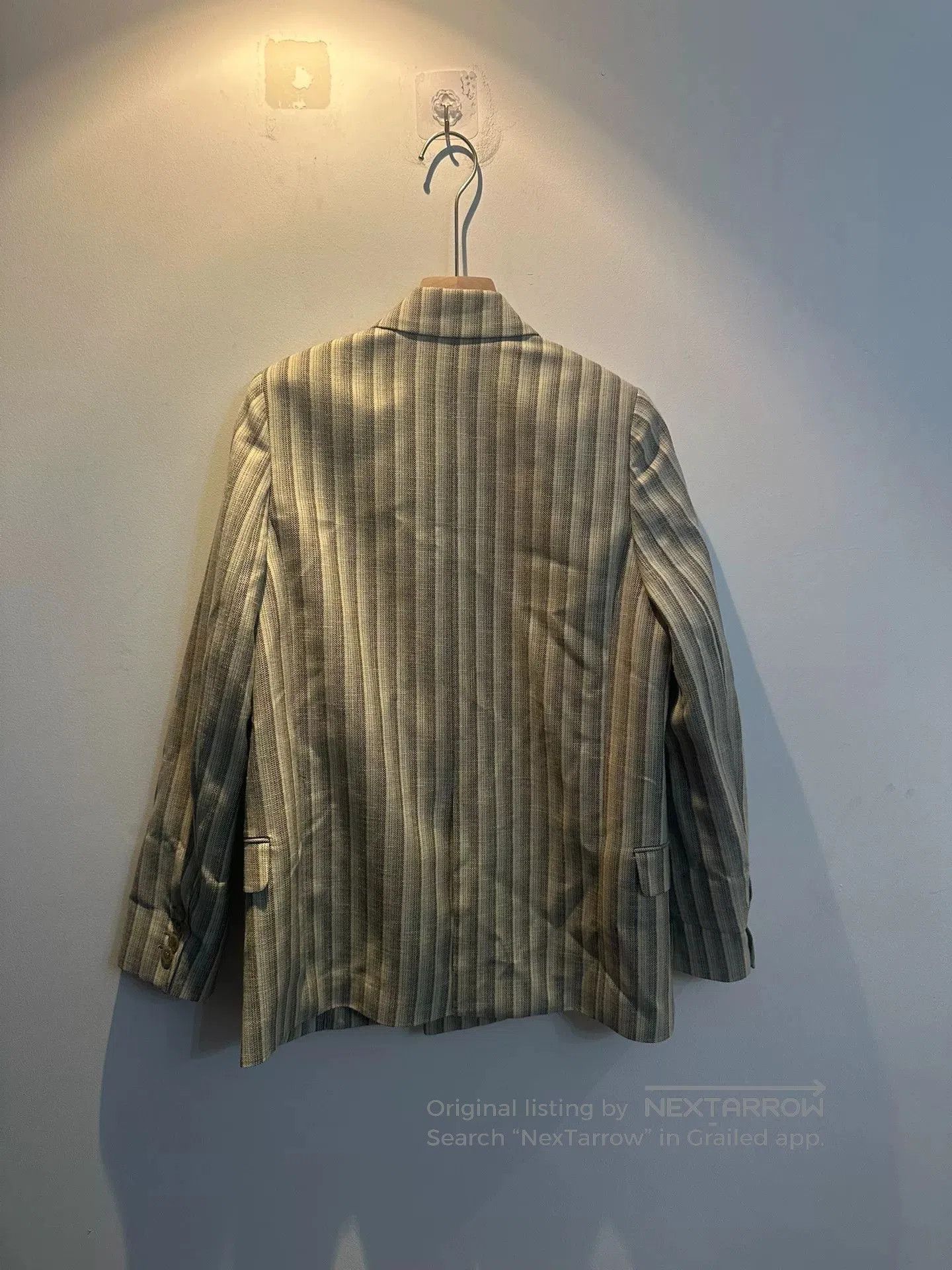 Acne Studios gray striped double. Size US XS / EU 42 / 0 - 2 Thumbnail