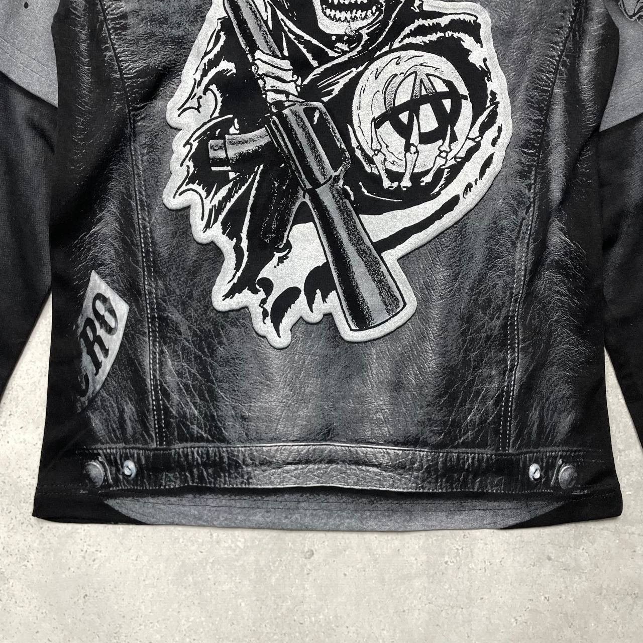 Band Tees NWT Sons Of Anarchy 2017 All Over Print Long Sleeve T Shirt Size US S / EU 44-46 / 1 - 17 Thumbnail