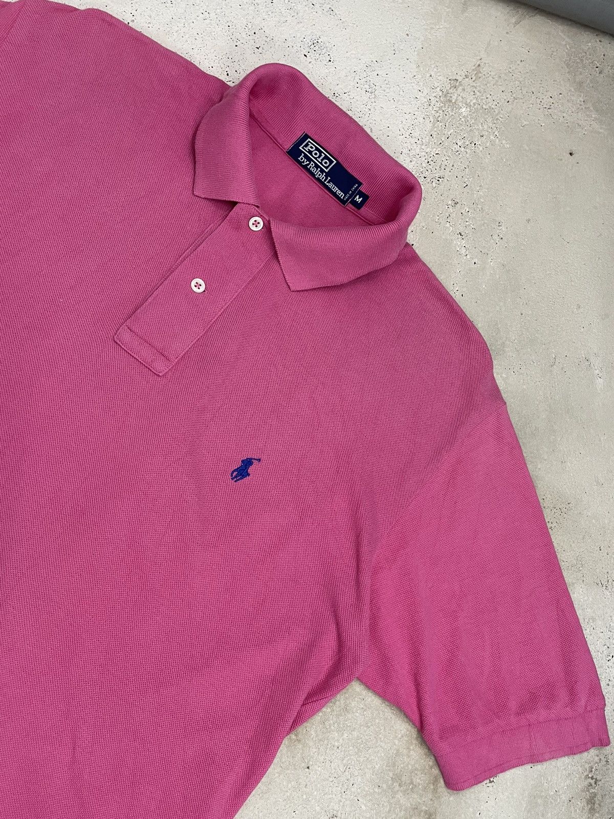 Polo Ralph Lauren Vintage Polo Pink Small Pony Size US M / EU 48-50 / 2 - 5 Thumbnail