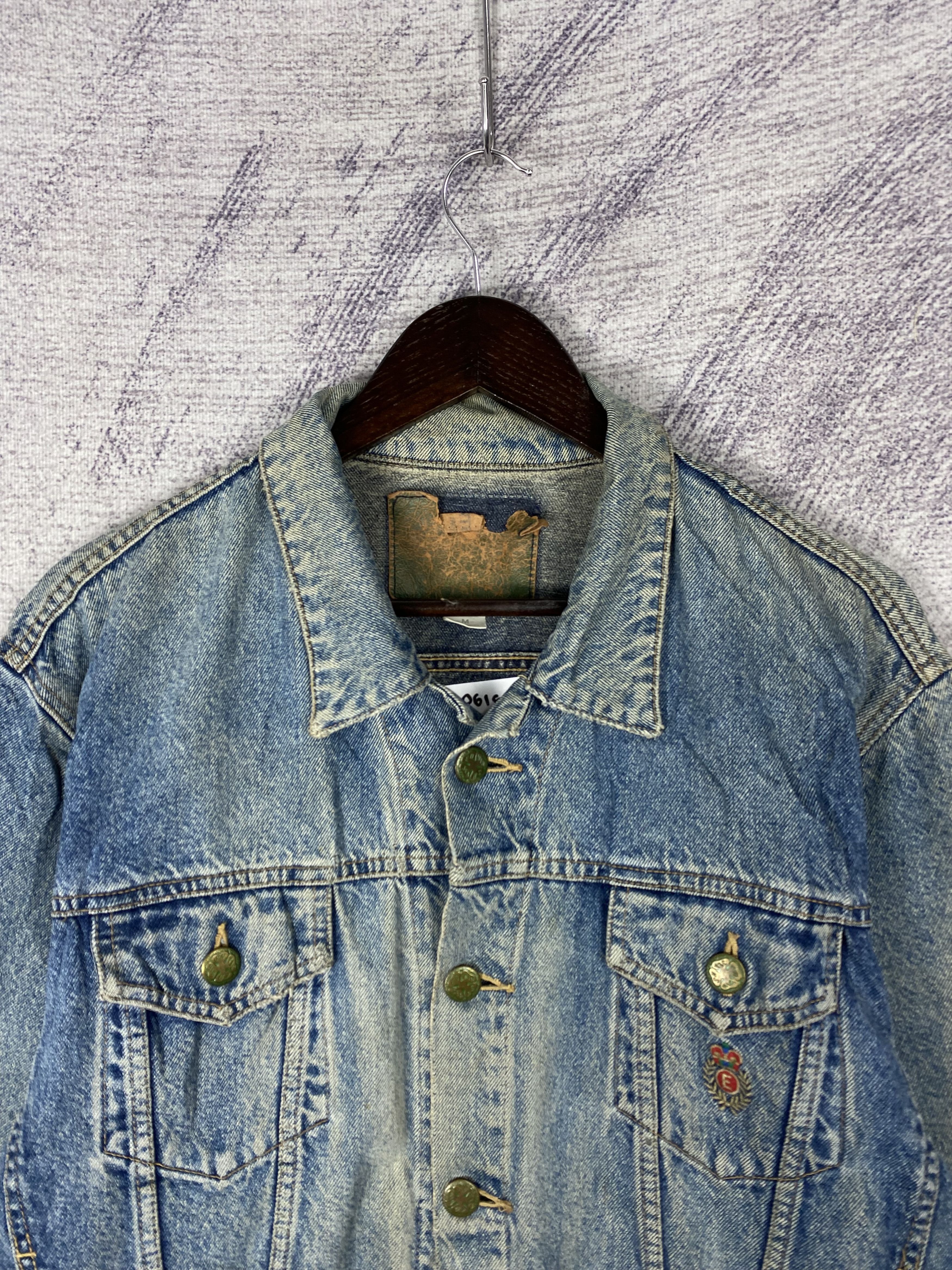 Edwin Vintage Edwin Button Up Denim Jacket Size US M / EU 48-50 / 2 - 2 Thumbnail