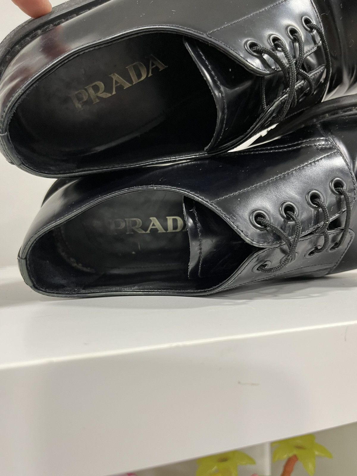 Prada Leather laceup. 8-8.5 Size US 8.5 / EU 41-42 - 7 Thumbnail