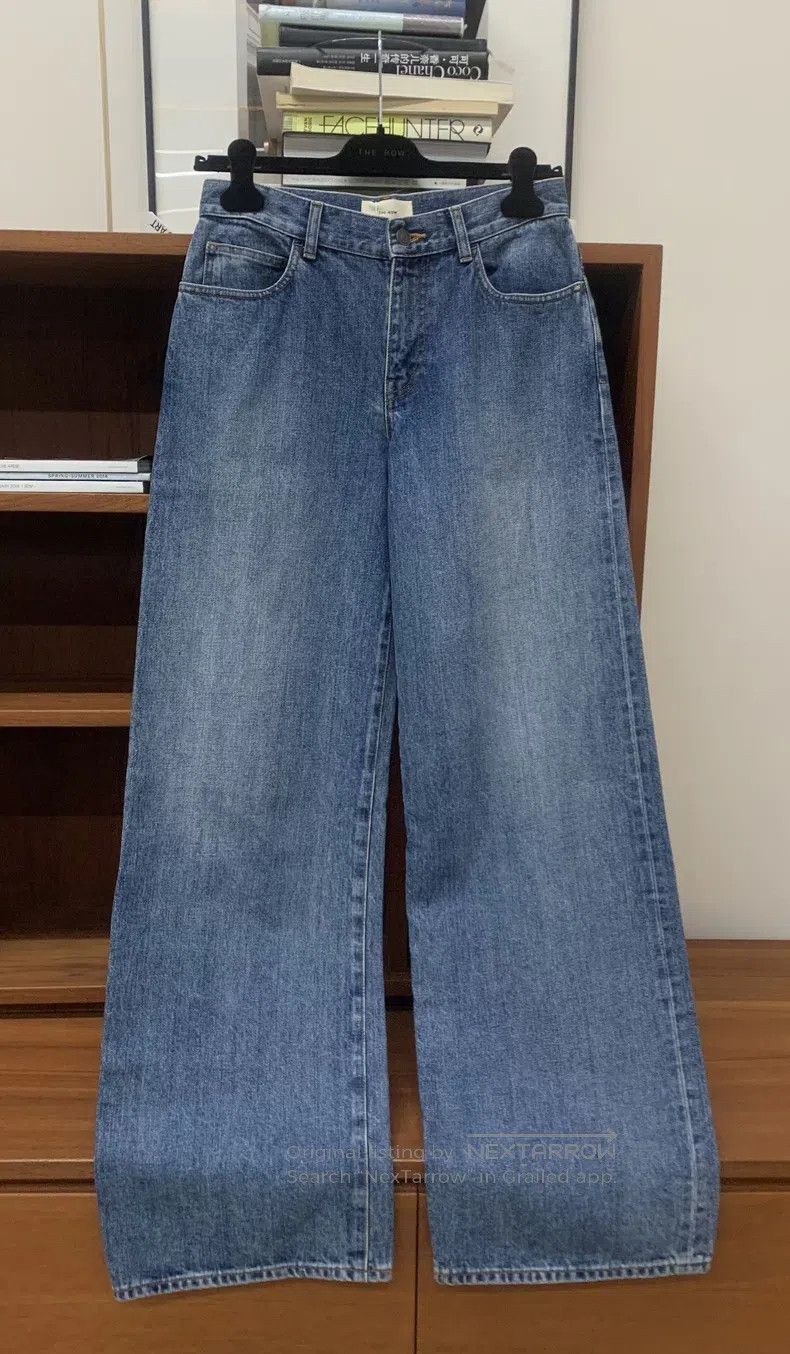The Row The Row Washed Blue Jeans God Pants Size 25" / US 0 / IT 36 - 1 Thumbnail