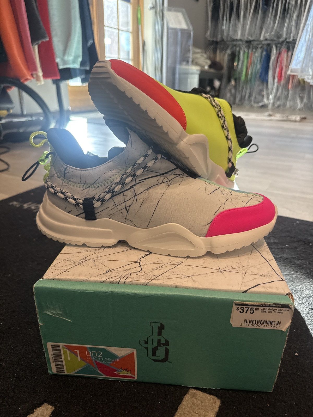 John Geiger John Geiger 002 low what the size 11 Size US 11 / EU 44 - 1 Thumbnail