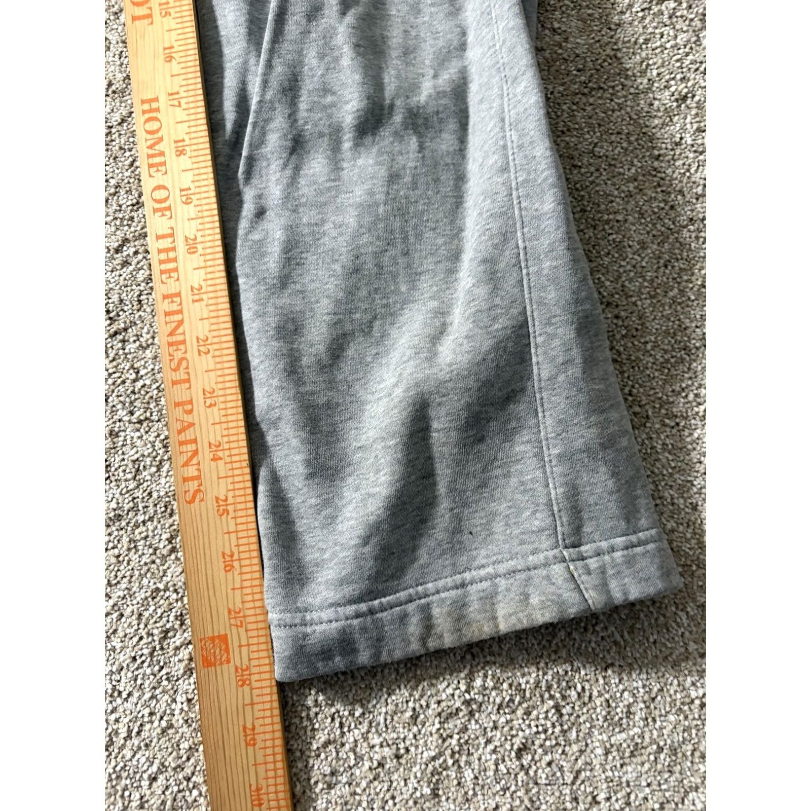 Nike Nike Sweatpants Mens XL Gray Fleece Joggers Elastic Waist Swoosh BV2707-063 Size US 36 / EU 52 - 2 Thumbnail
