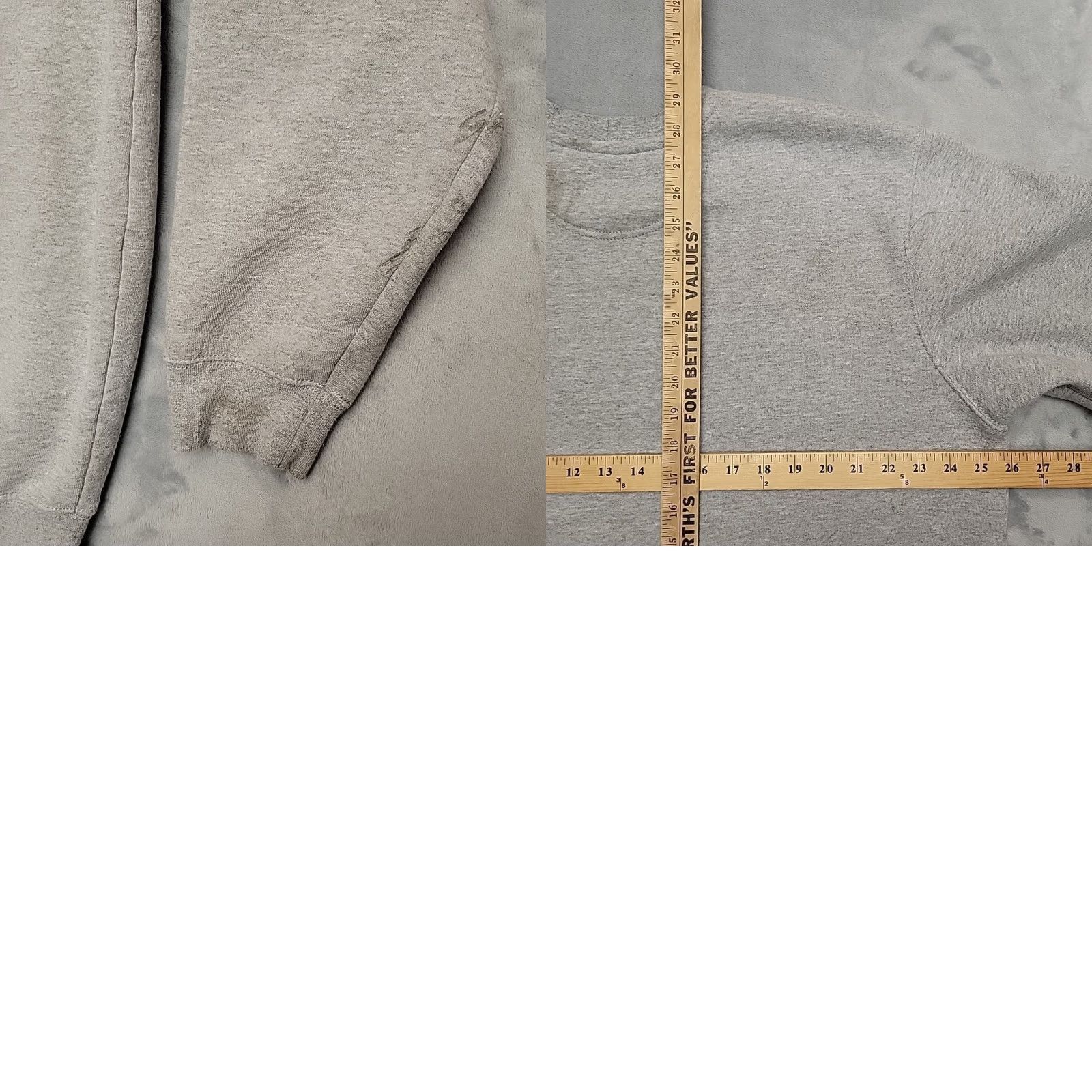Carhartt VINTAGE Carhartt Sweatshirt Mens L Gray Loose Heavyweight Workwear Fleece Crewneck K124 Size US L / EU 52-54 / 3 - 9 Thumbnail