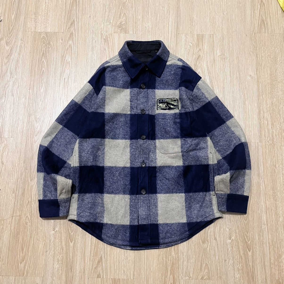 Uniqlo Uniqlo Wool Flannel Shirt Jacket Size US M / EU 48-50 / 2 - 1 Thumbnail