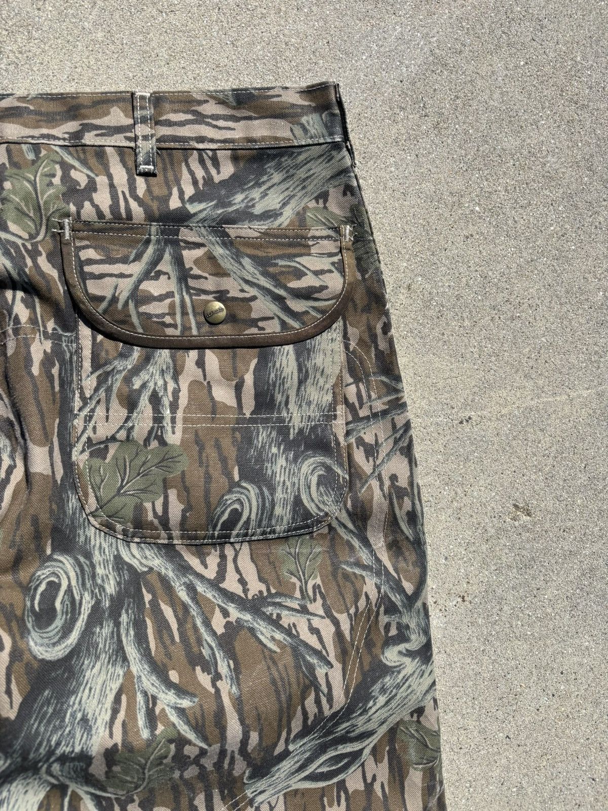 Carhartt Vintage 1993 Carharrt Camo Dungaree Pants Size US 40 / EU 56 - 11 Thumbnail